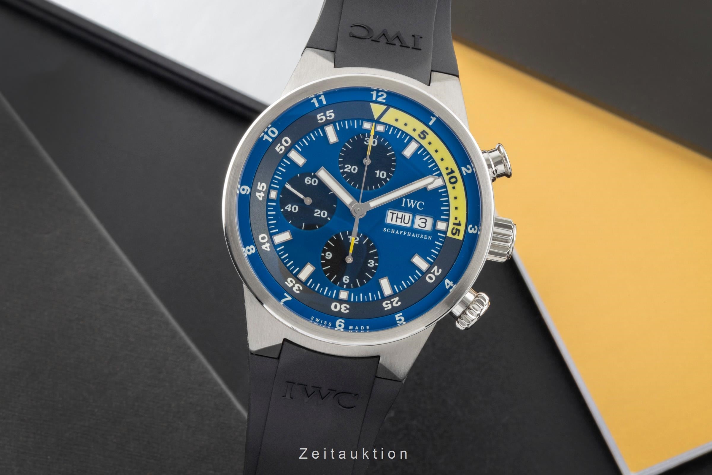 IWC Aquatimer chronograph steel automatic men's watch IW378203 LP: 7800EUR Limited  [2600432]