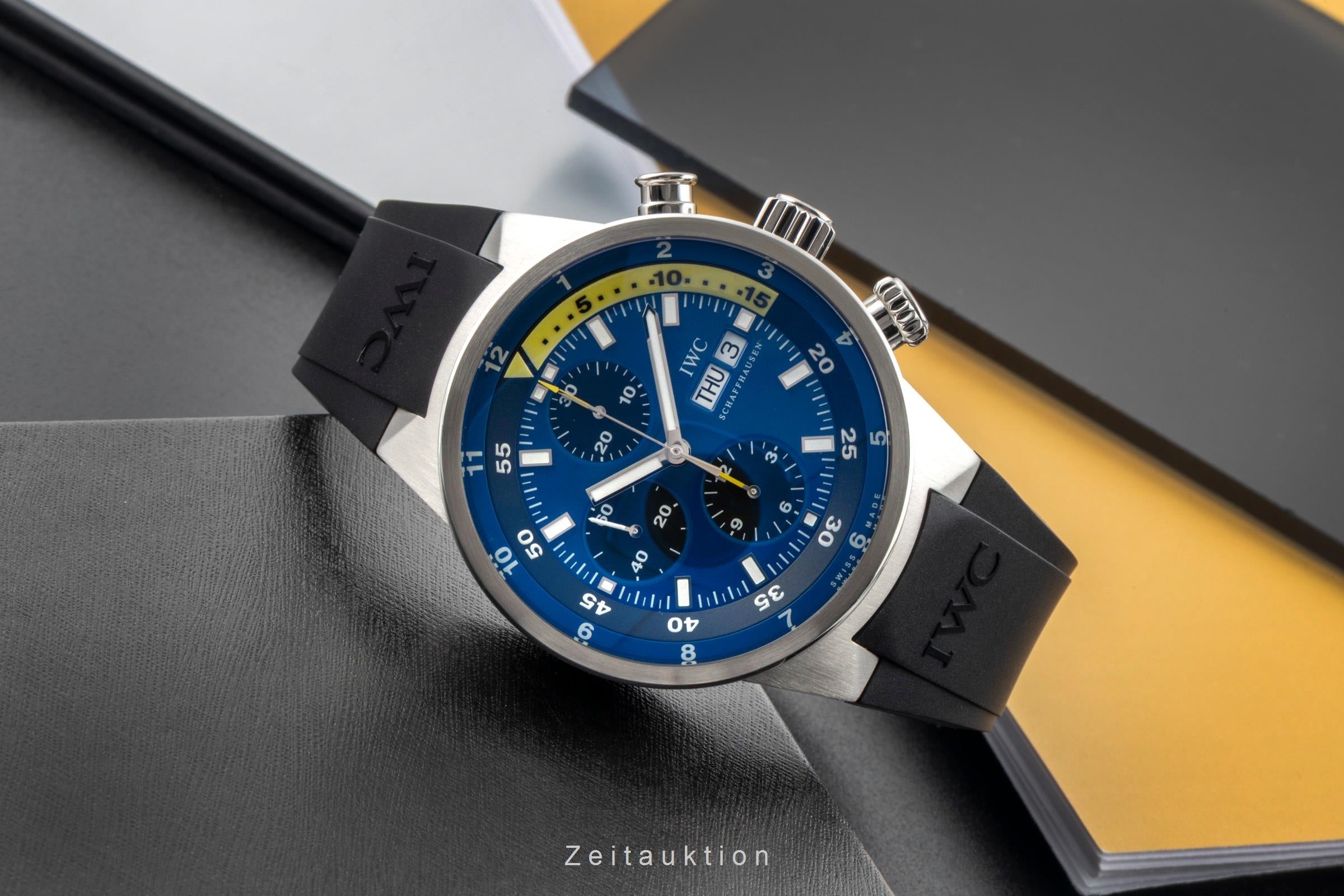 IWC Aquatimer chronograph steel automatic men's watch IW378203 LP: 7800EUR Limited  [2600432]