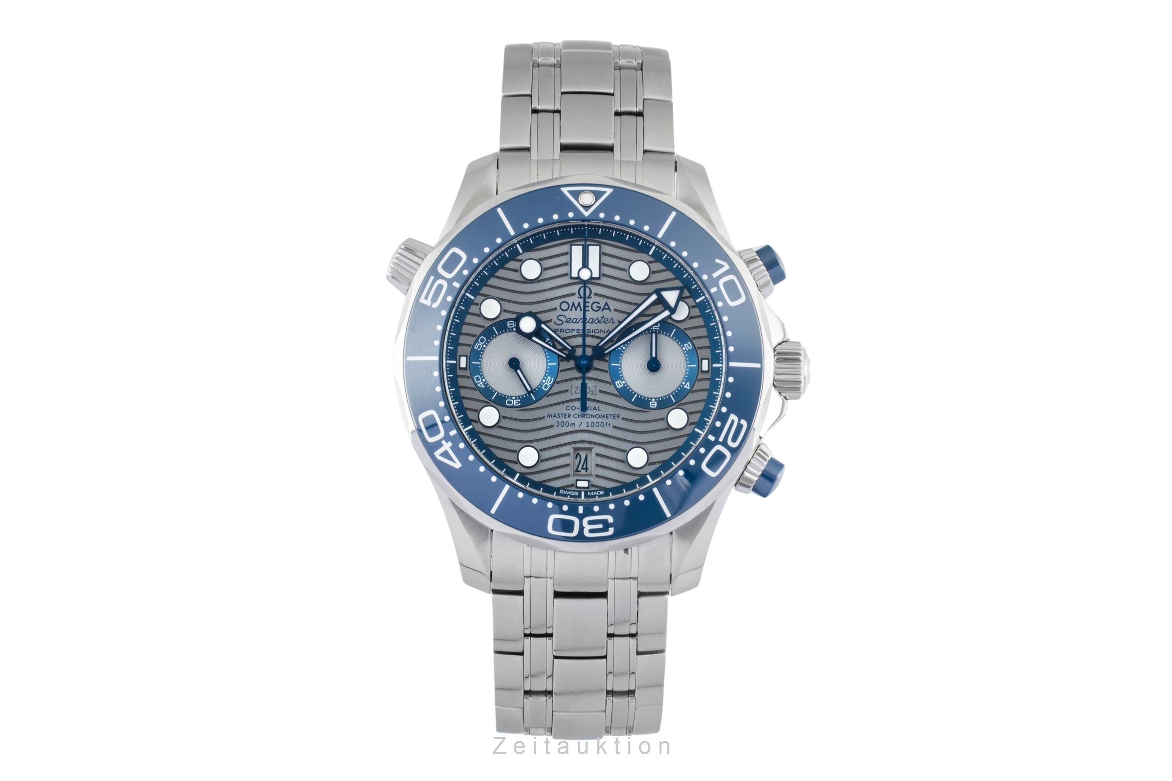 Omega Seamaster chronograph steel automatic Kal. 9900 Ref. 210.30