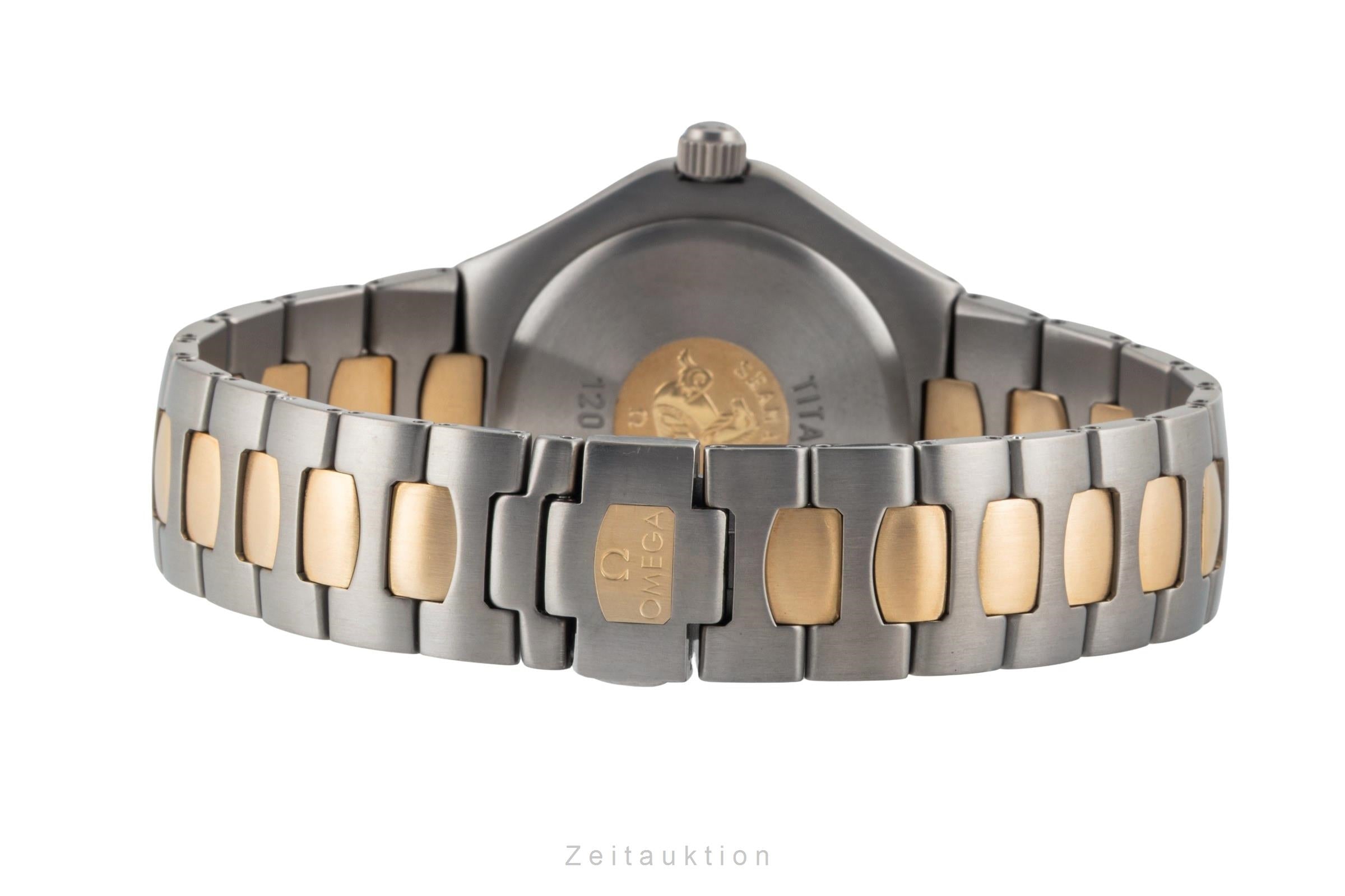 Omega Seamaster titanium / gold automatic men's watch 368.0885 Vintage  [2600436]