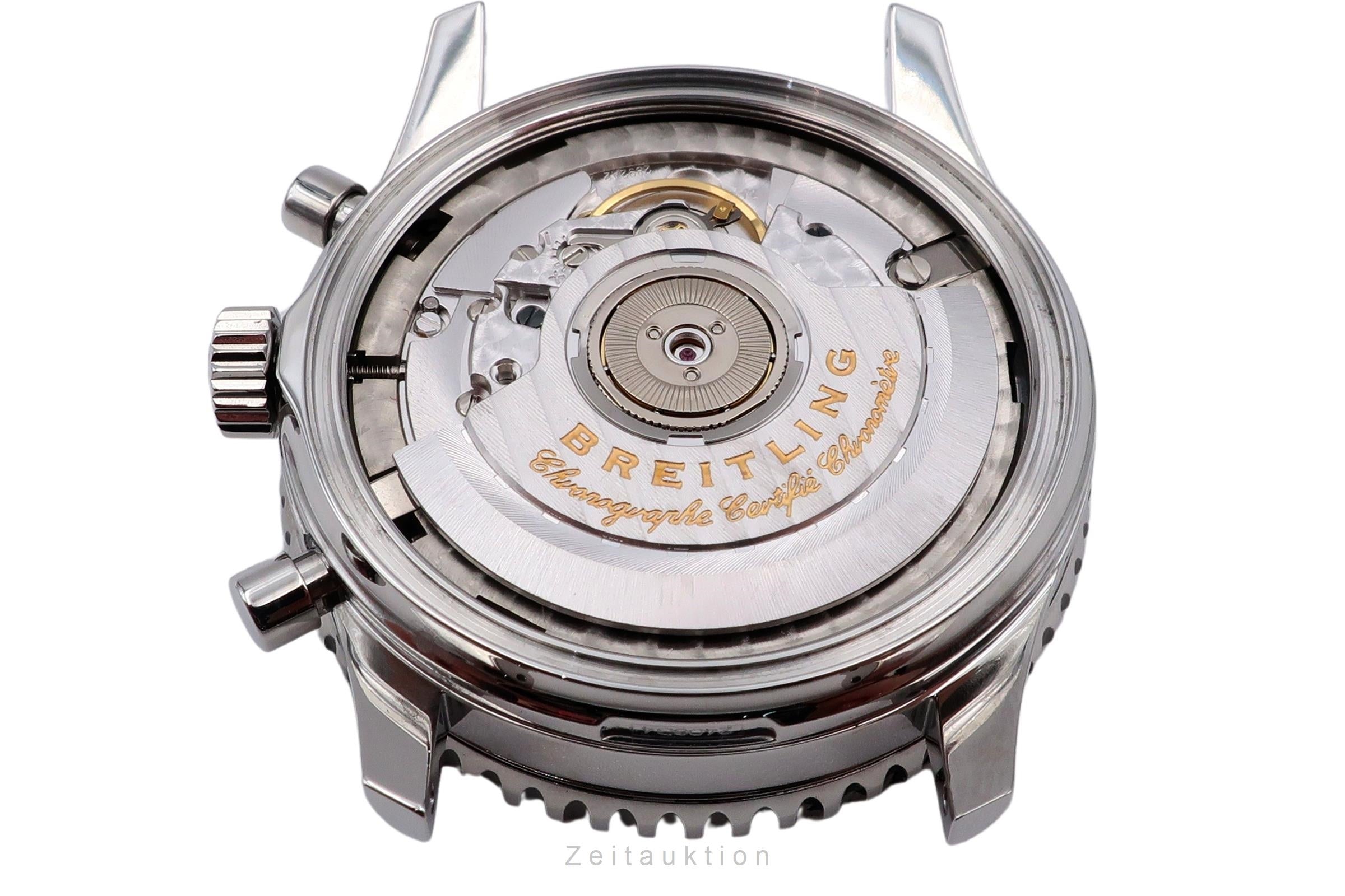 Breitling Montbrillant chronograph steel automatic men's watch A41370  [2600440]