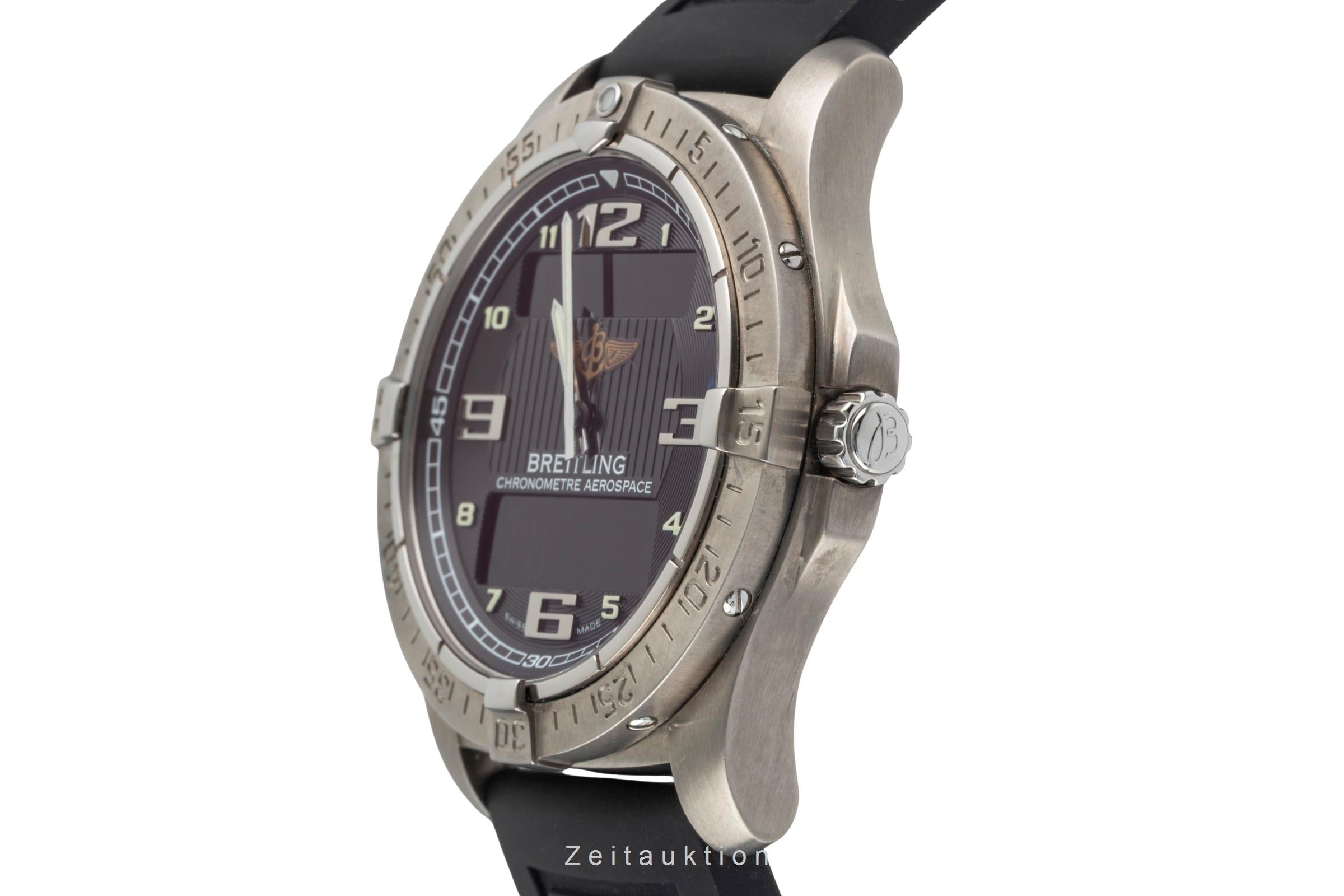 Breitling Aerospace chronograph titanium quartz men's watch E79362  [2600441]