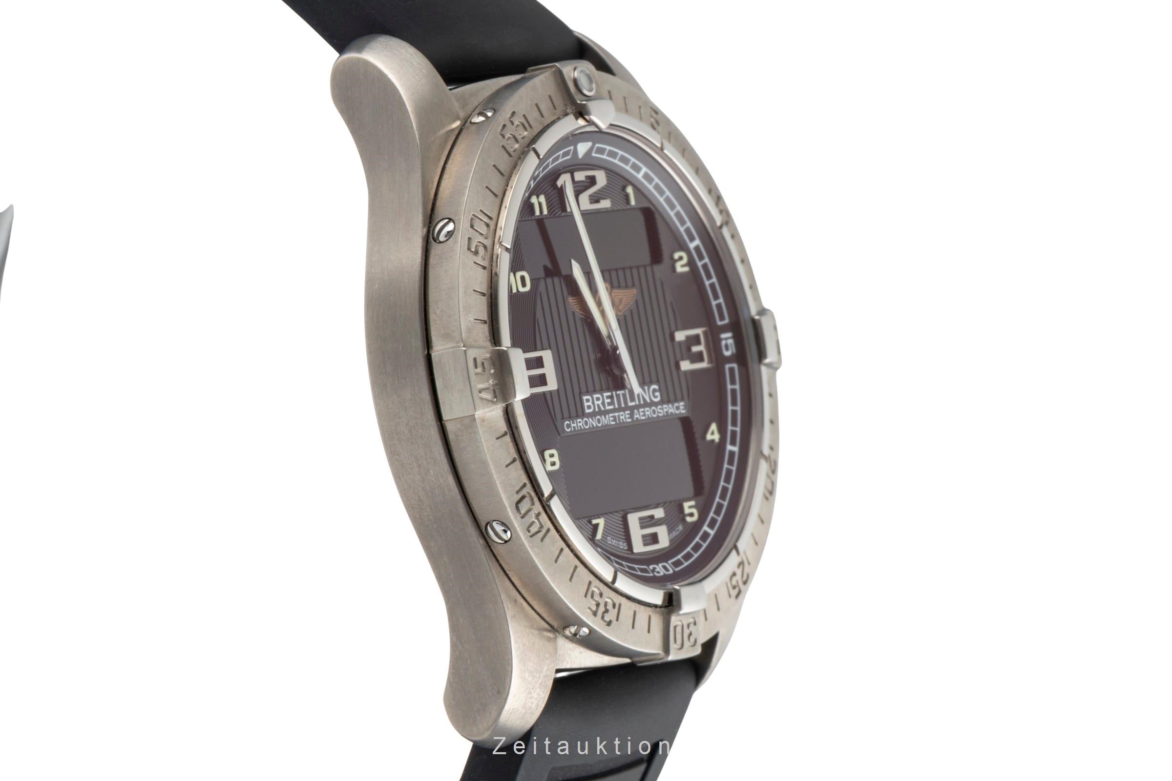 Breitling Aerospace chronograph titanium quartz men's watch E79362  [2600441]