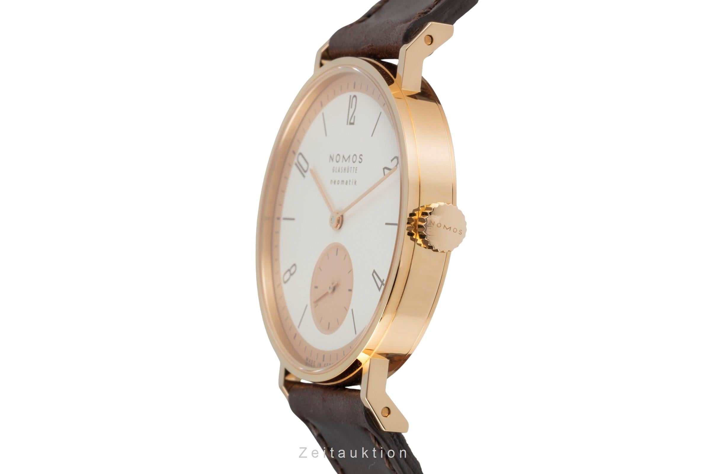 Nomos Tangente 18k Roségold Neomatik 175 Years Watchmaking Glashütte Ref. 160.S1 [2600443]
