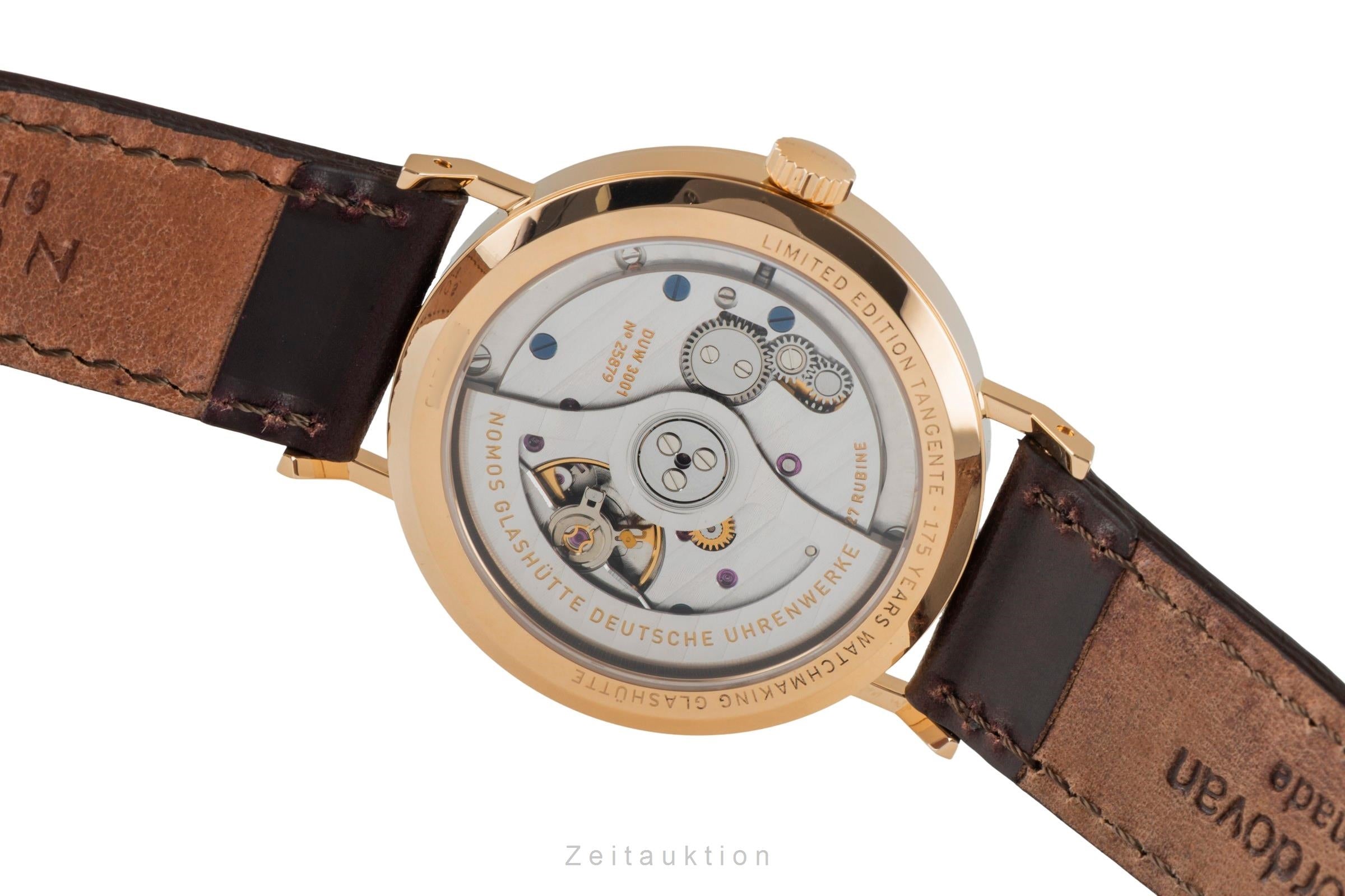 Nomos Tangente 18k Roségold Neomatik 175 Years Watchmaking Glashütte Ref. 160.S1 [2600443]