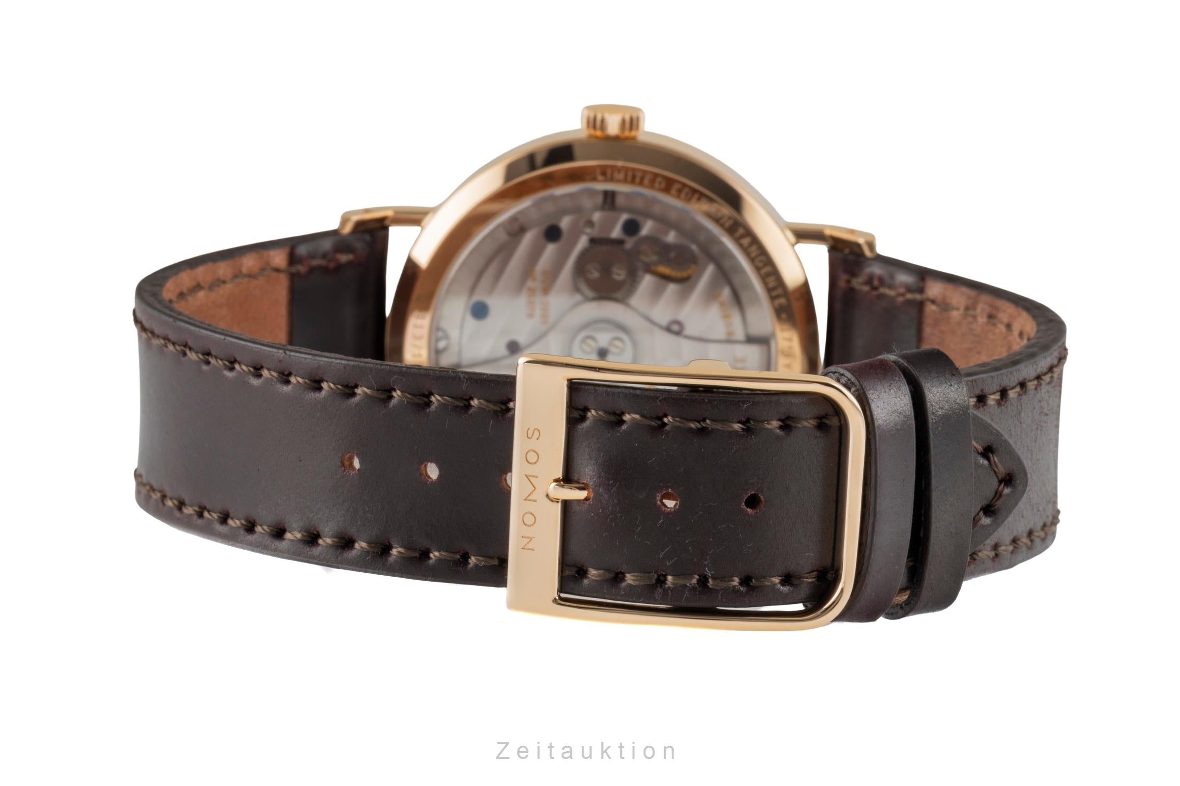 Nomos Tangente 18k Roségold Neomatik 175 Years Watchmaking Glashütte Ref. 160.S1 [2600443]