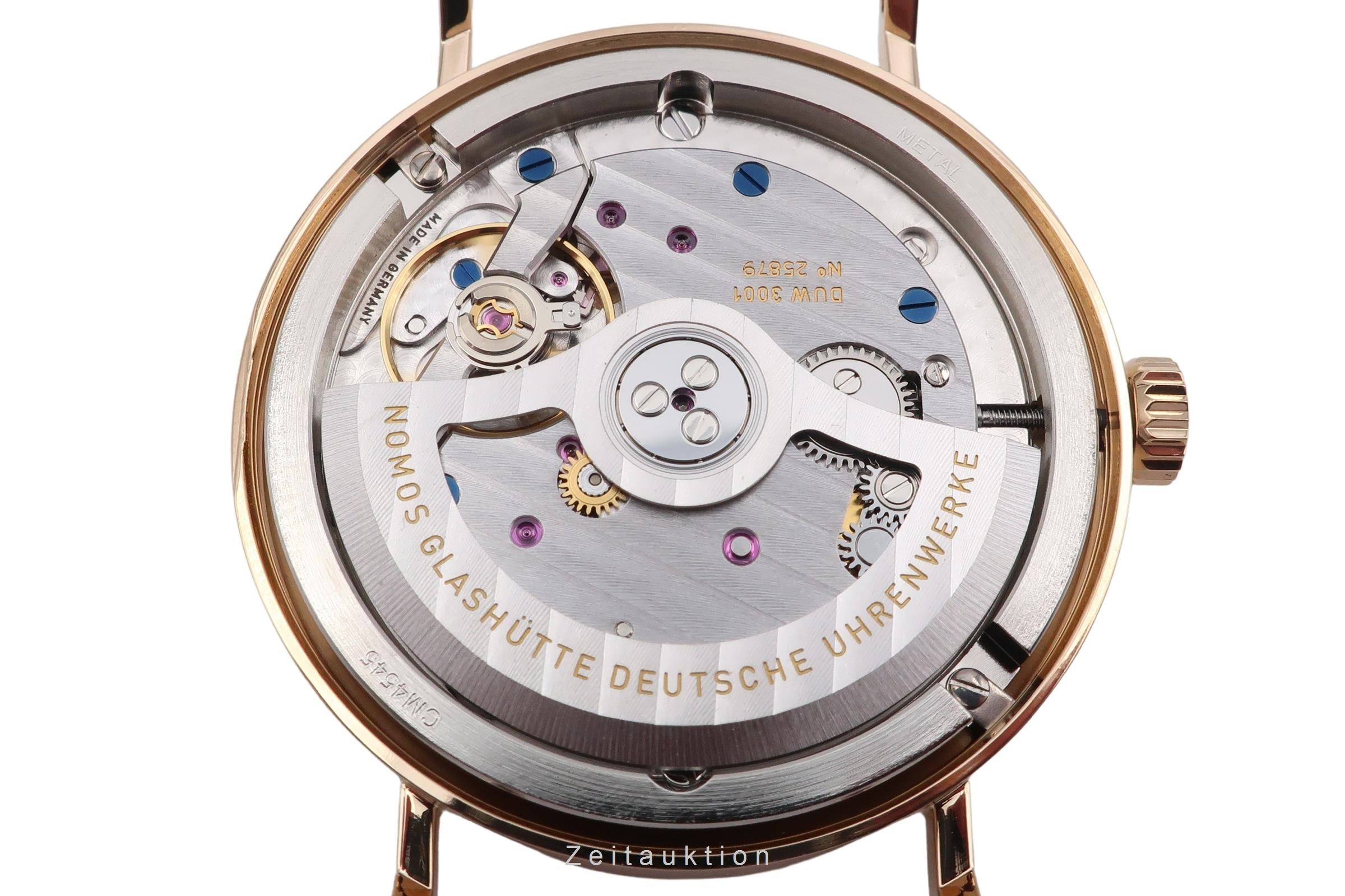 Nomos Tangente 18k Roségold Neomatik 175 Years Watchmaking Glashütte Ref. 160.S1 [2600443]