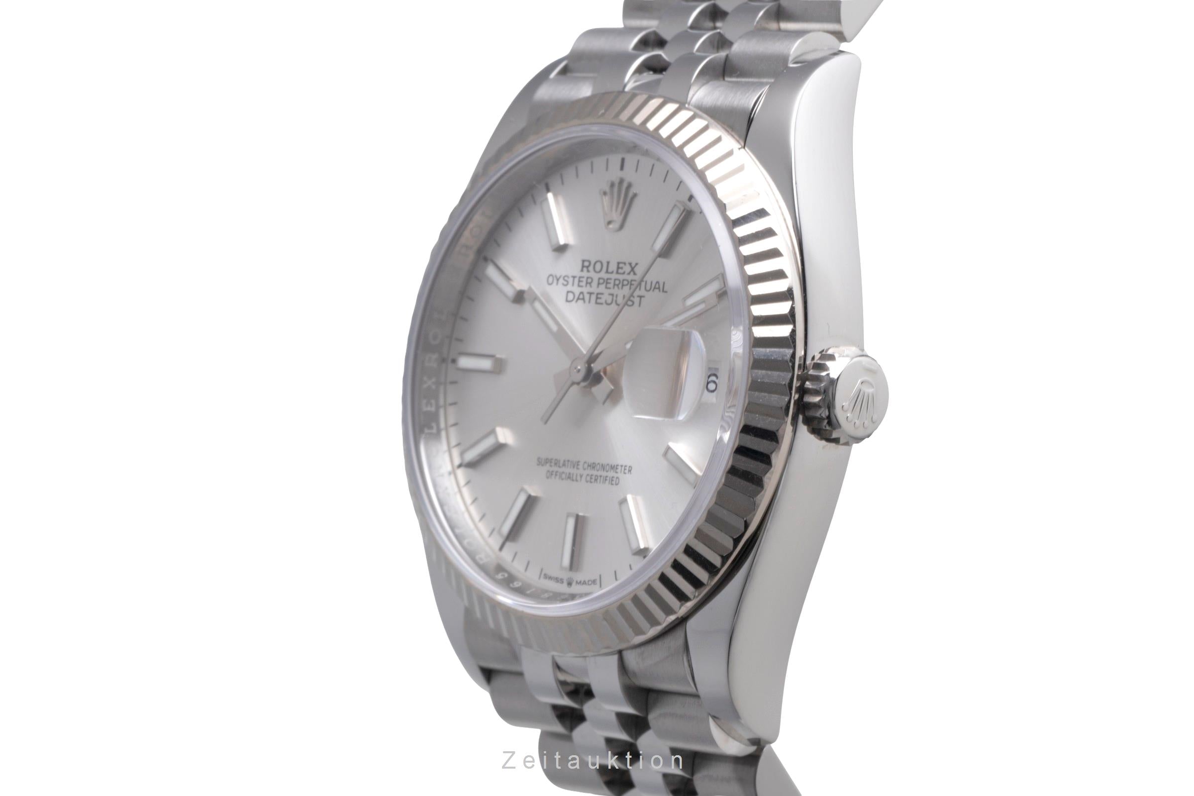 Rolex Datejust steel / white gold automatic men's watch 126234  [2600451]