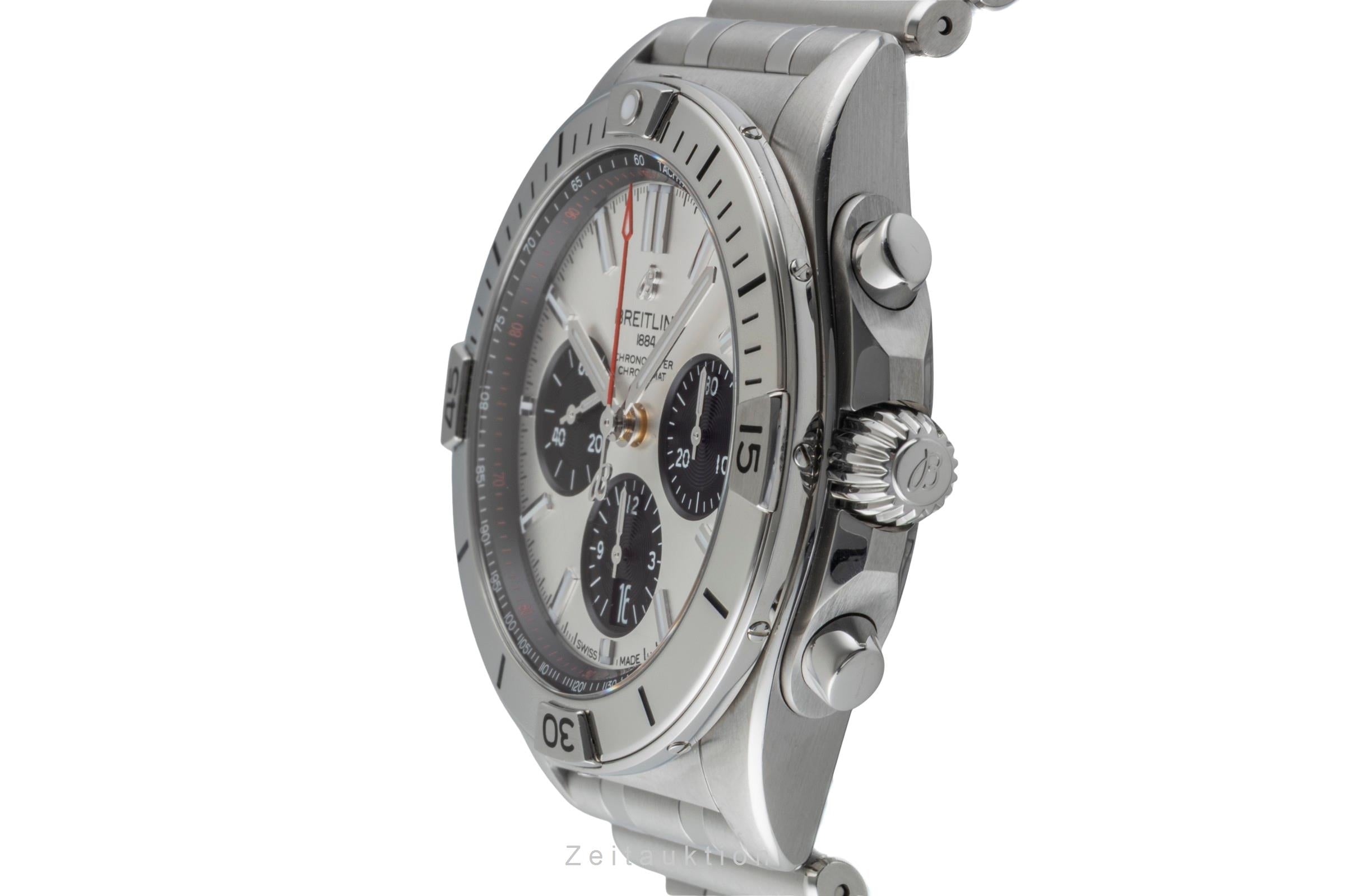 Breitling Chronomat chronographe acier automatique montre pour hommes AB0134 LP: 9400EUR  [2600452]