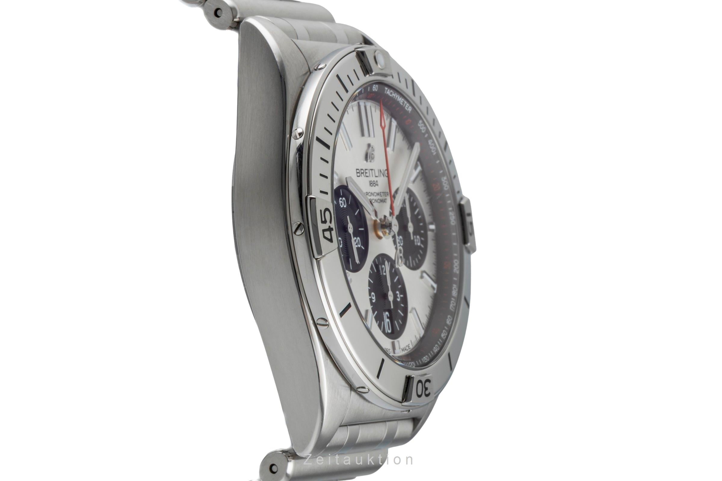 Breitling Chronomat chronographe acier automatique montre pour hommes AB0134 LP: 9400EUR  [2600452]