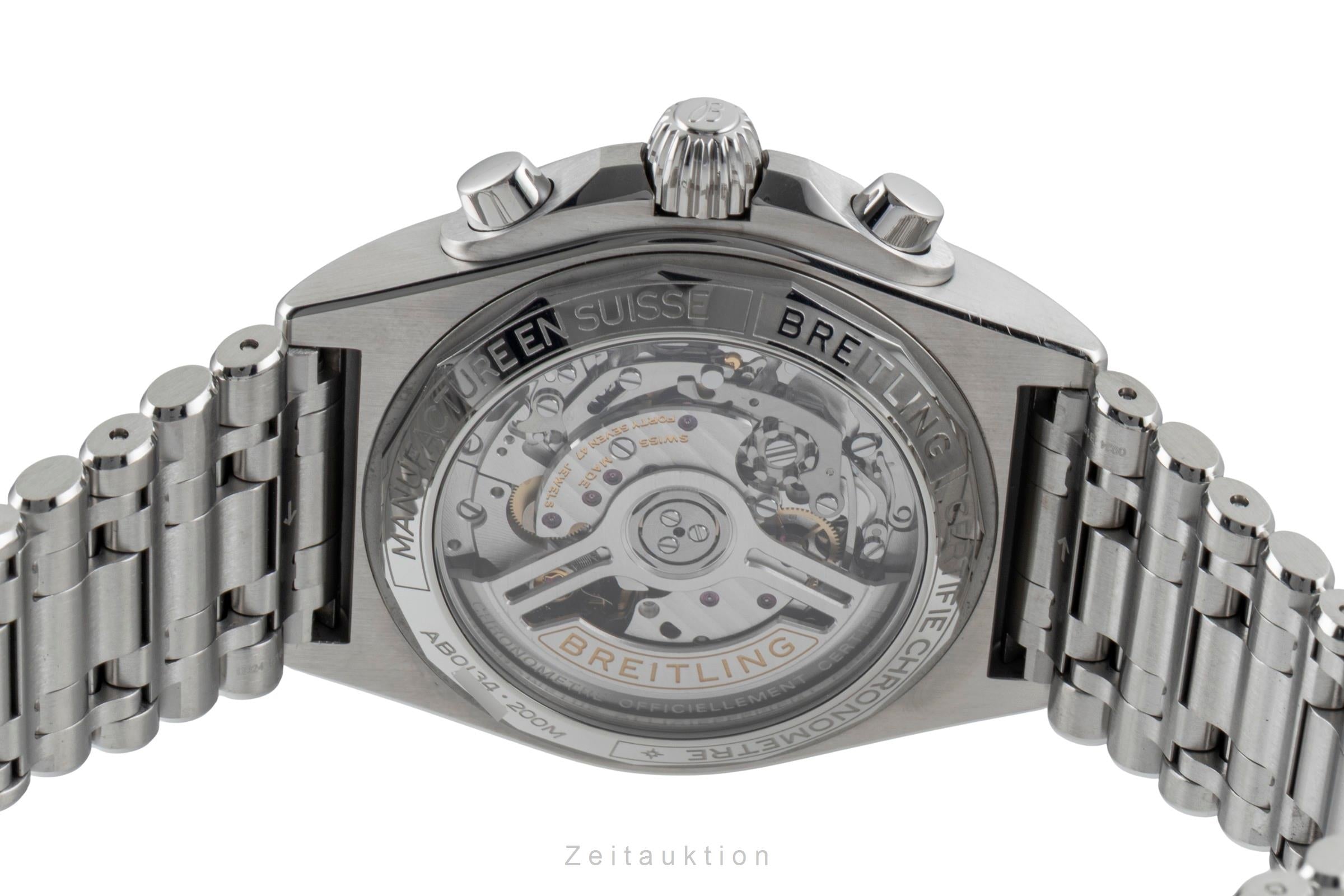Breitling Chronomat chronographe acier automatique montre pour hommes AB0134 LP: 9400EUR  [2600452]