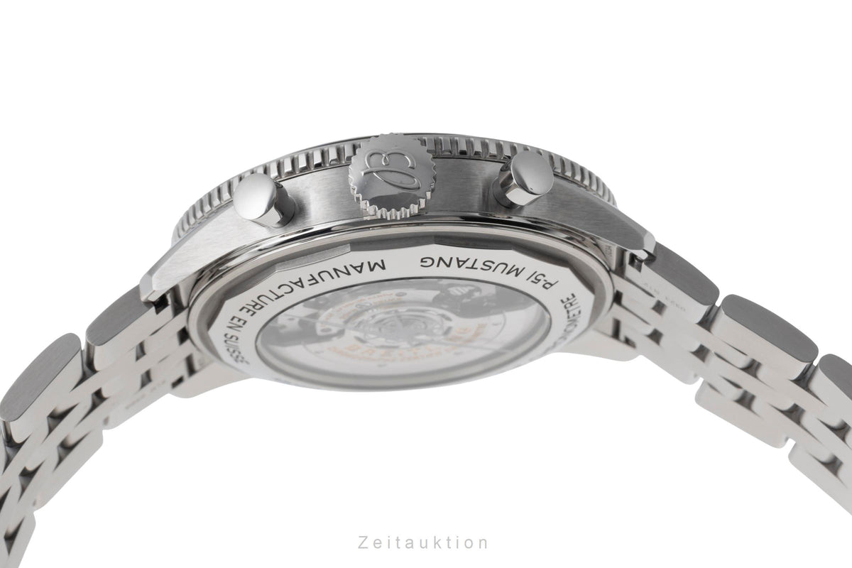 Breitling Super Avi chronograph steel automatic men's watch AB04453A1B1A1 LP: 11500EUR  [2600453]