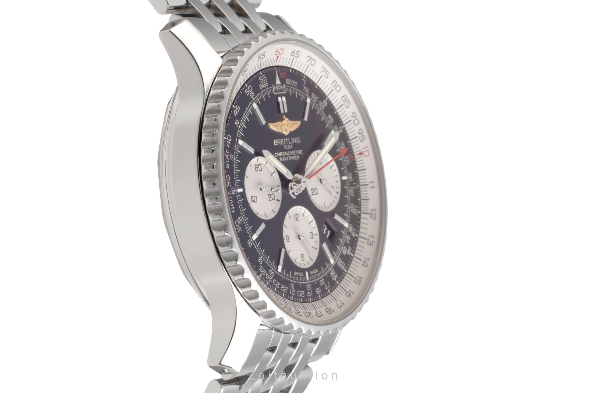 Breitling Navitimer 01 46 chronographe acier automatique montre pour hommes AB012721/BD09 LP: 9850EUR  [2600457]