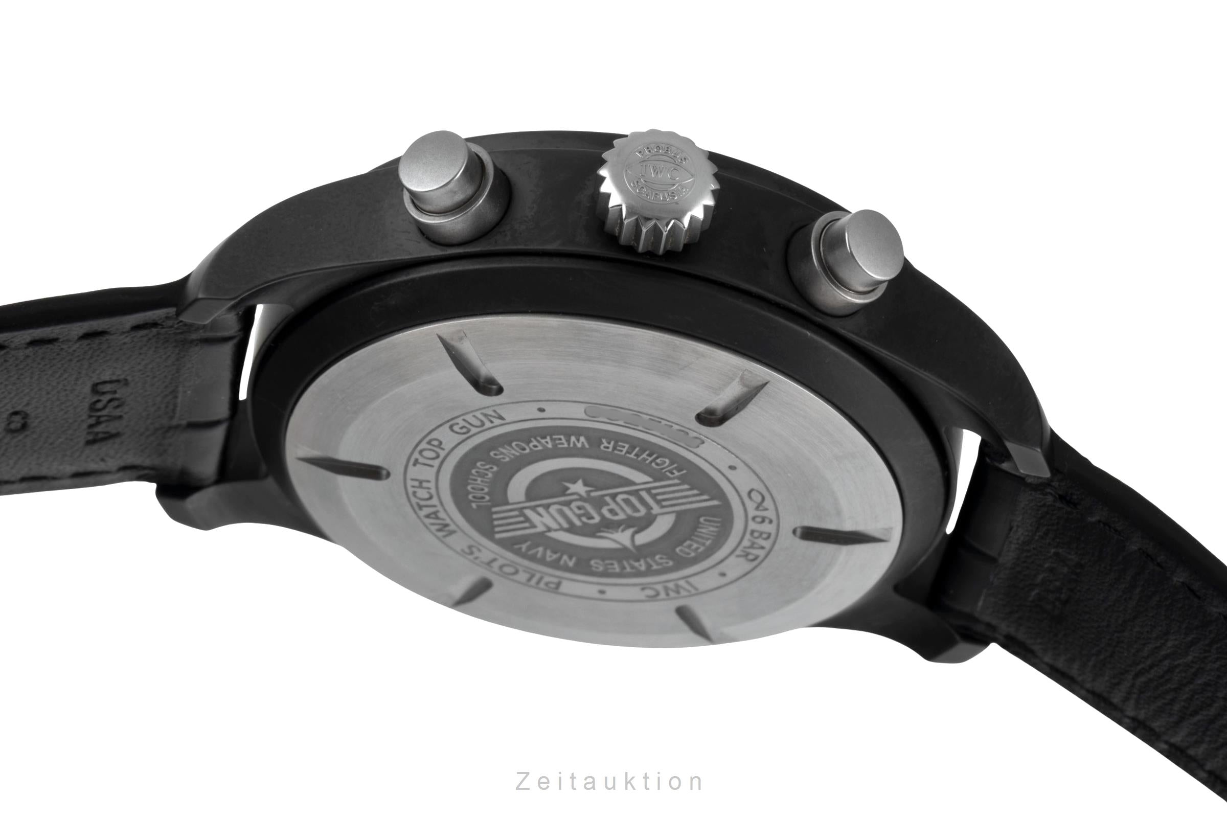 IWC Fliegerchronograph chronograph ceramic / titanium automatic men's watch IW389001 LP: 9900EUR  [2600460]