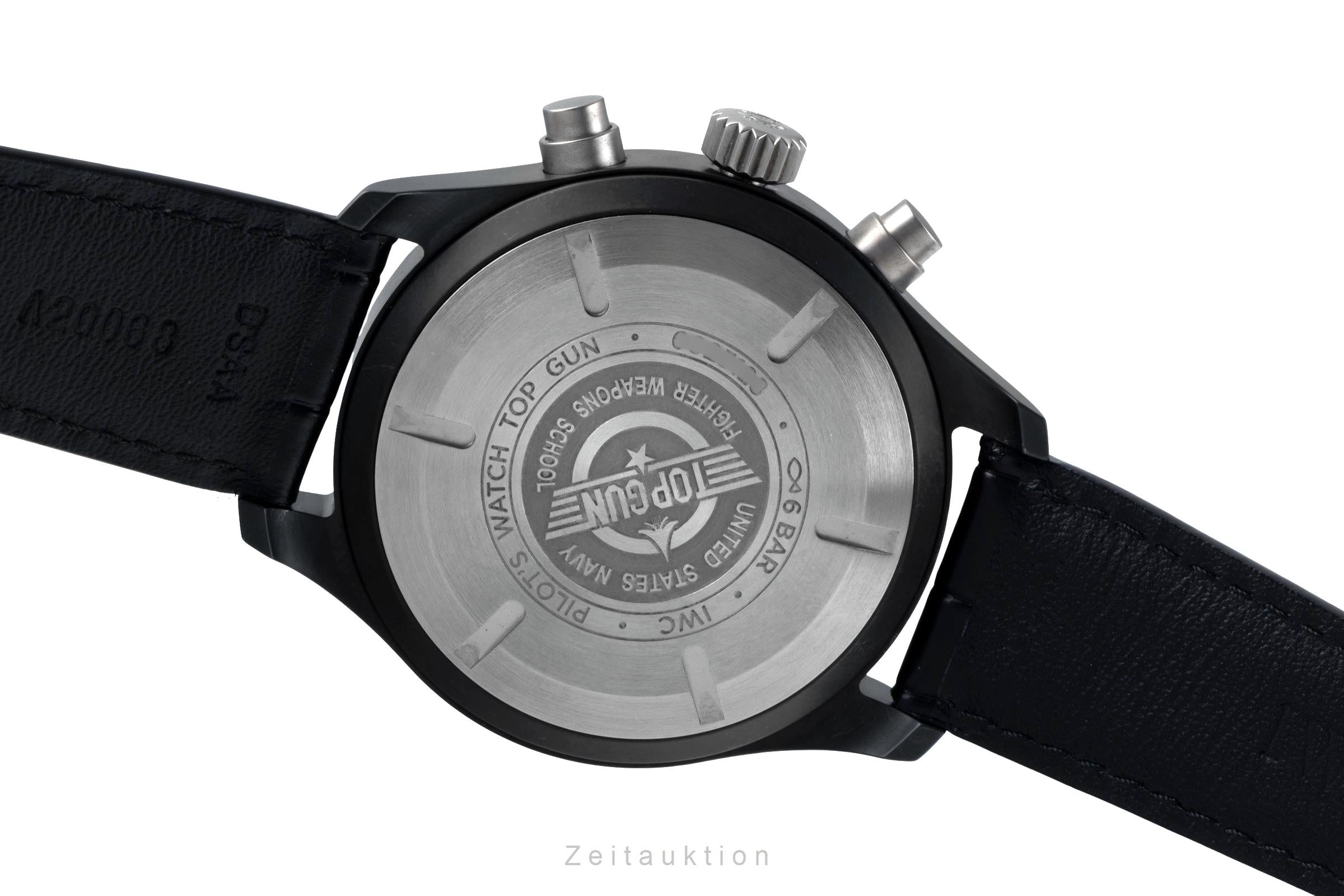 IWC Fliegerchronograph chronograph ceramic / titanium automatic men's watch IW389001 LP: 9900EUR  [2600460]