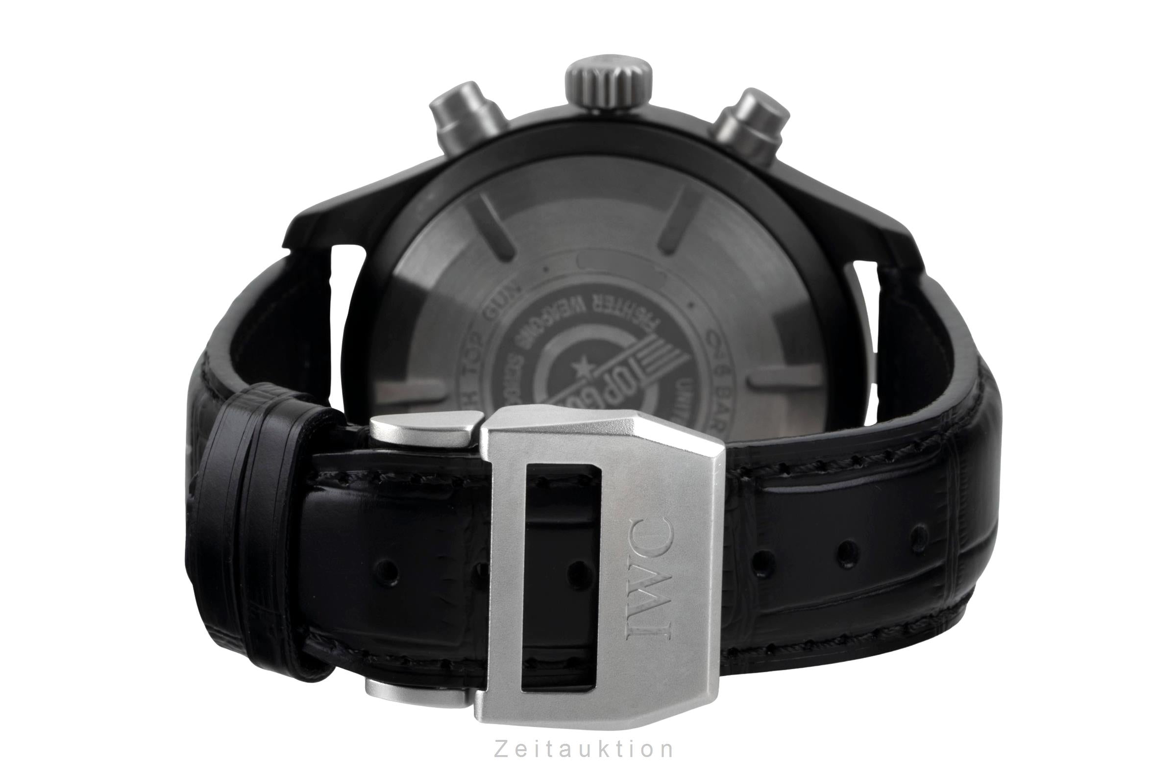 IWC Fliegerchronograph chronograph ceramic / titanium automatic men's watch IW389001 LP: 9900EUR  [2600460]