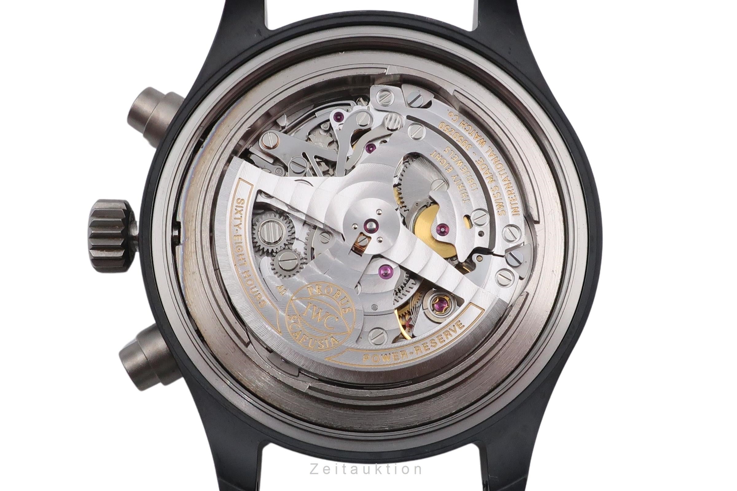 IWC Fliegerchronograph chronograph ceramic / titanium automatic men's watch IW389001 LP: 9900EUR  [2600460]