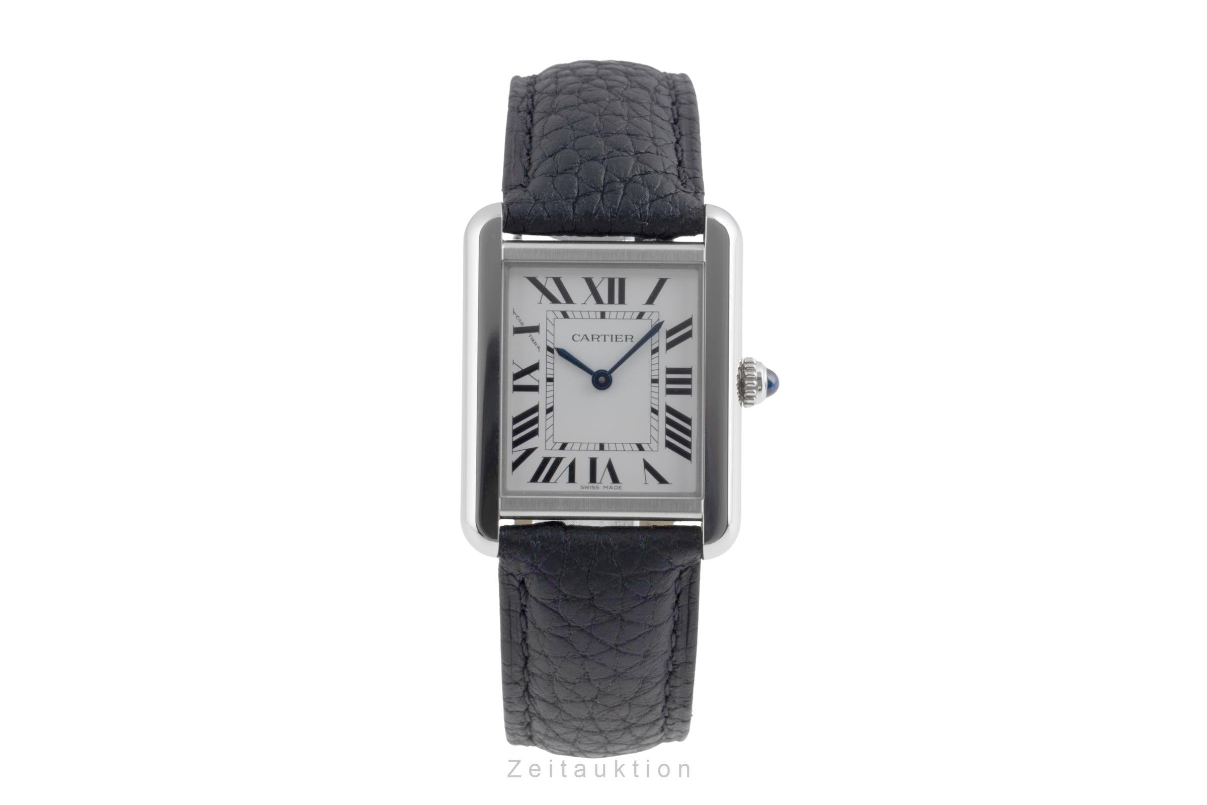 Cartier Tank steel quartz unisex WSTA0030  [2600461]