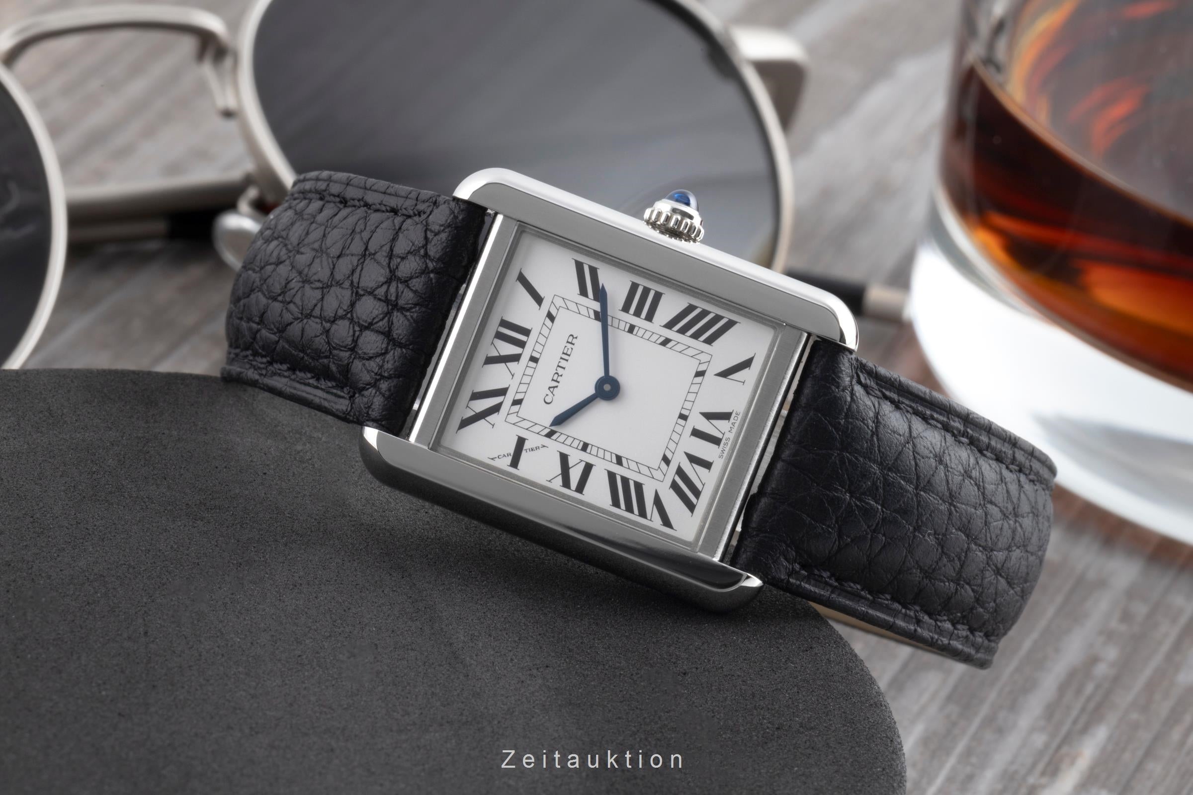 Cartier Tank steel quartz unisex WSTA0030  [2600461]