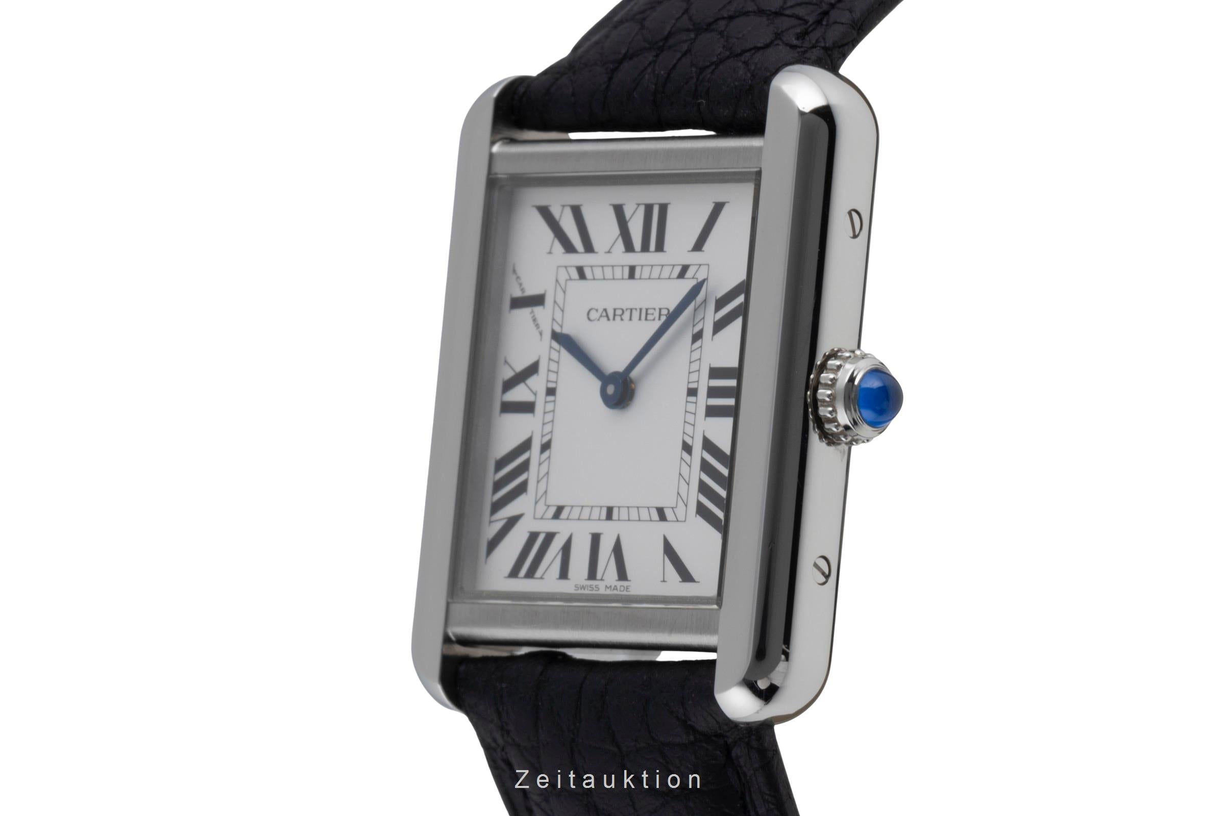 Cartier Tank steel quartz unisex WSTA0030  [2600461]