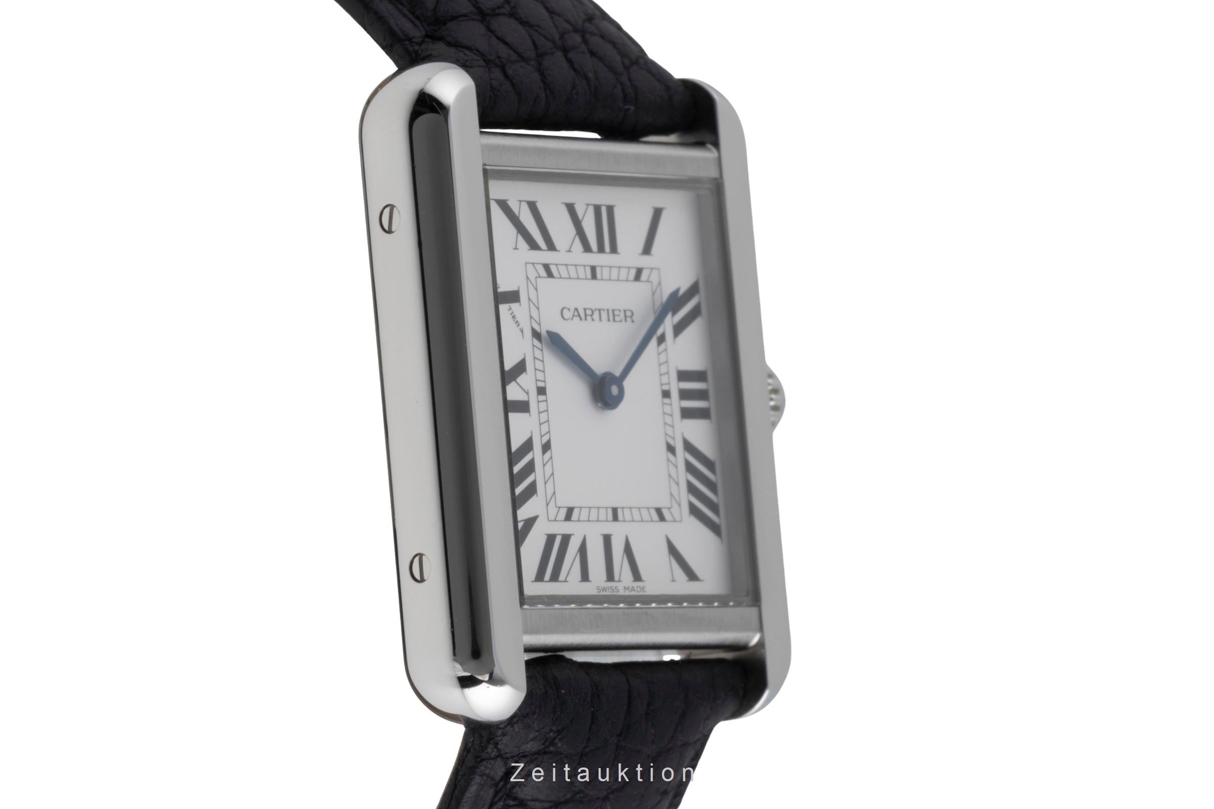 Cartier Tank steel quartz unisex WSTA0030  [2600461]