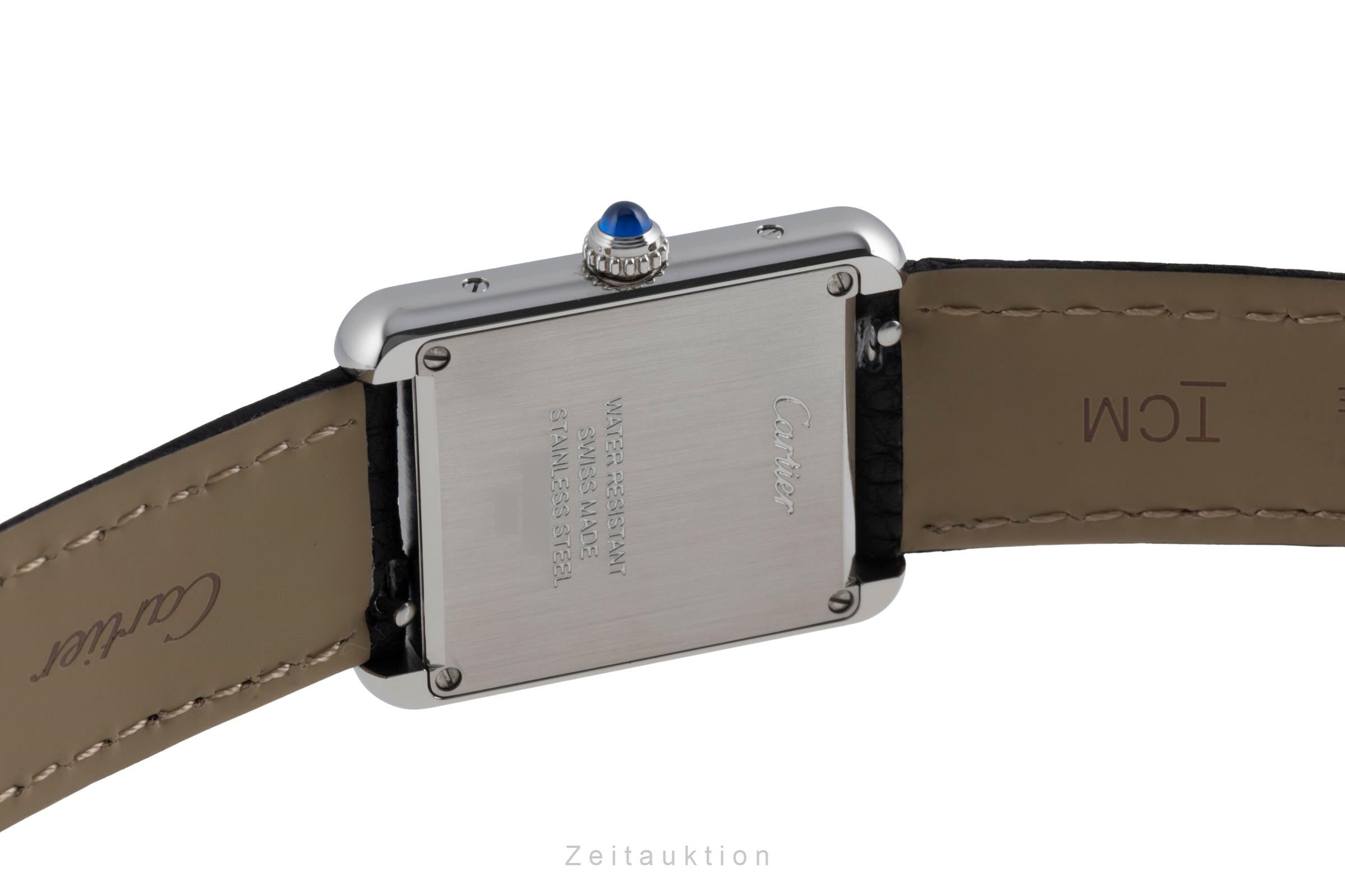 Cartier Tank steel quartz unisex WSTA0030  [2600461]