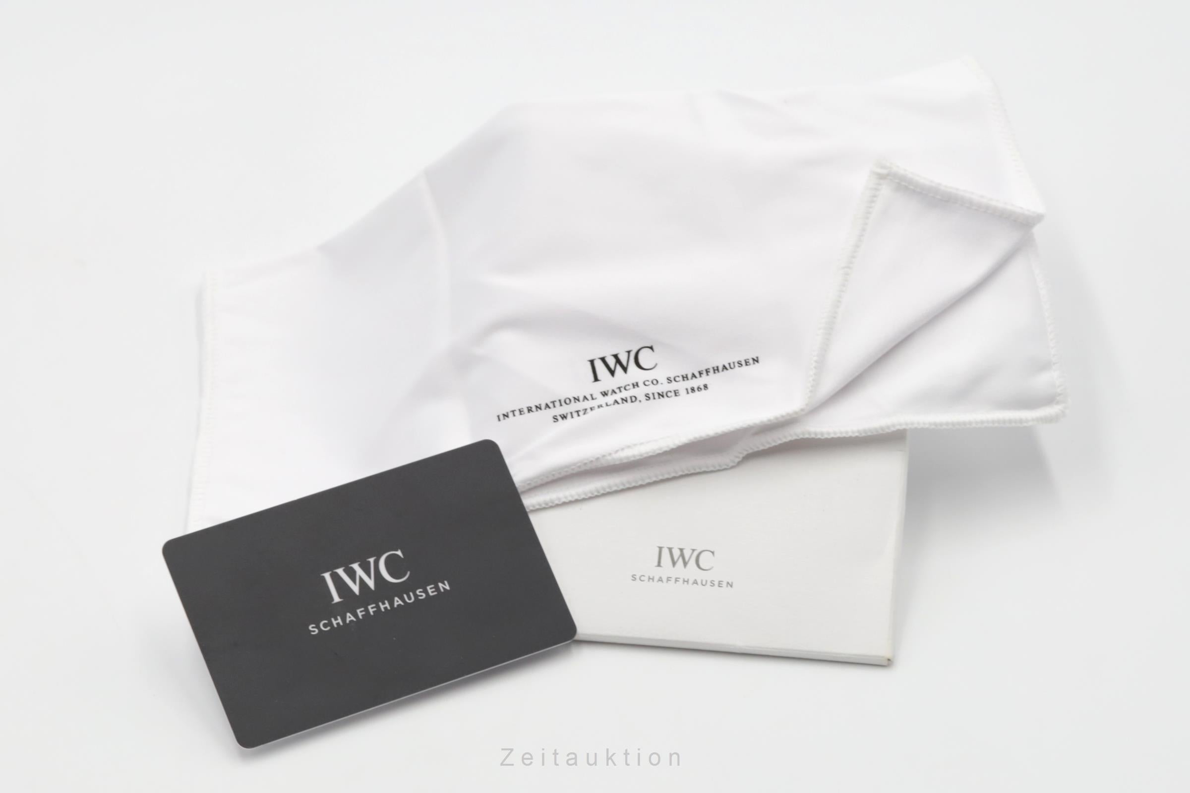 IWC Pilot Fliegeruhr Chronograph Automatik Herrenuhr Ref. IW377701 Papiere  [2600462]