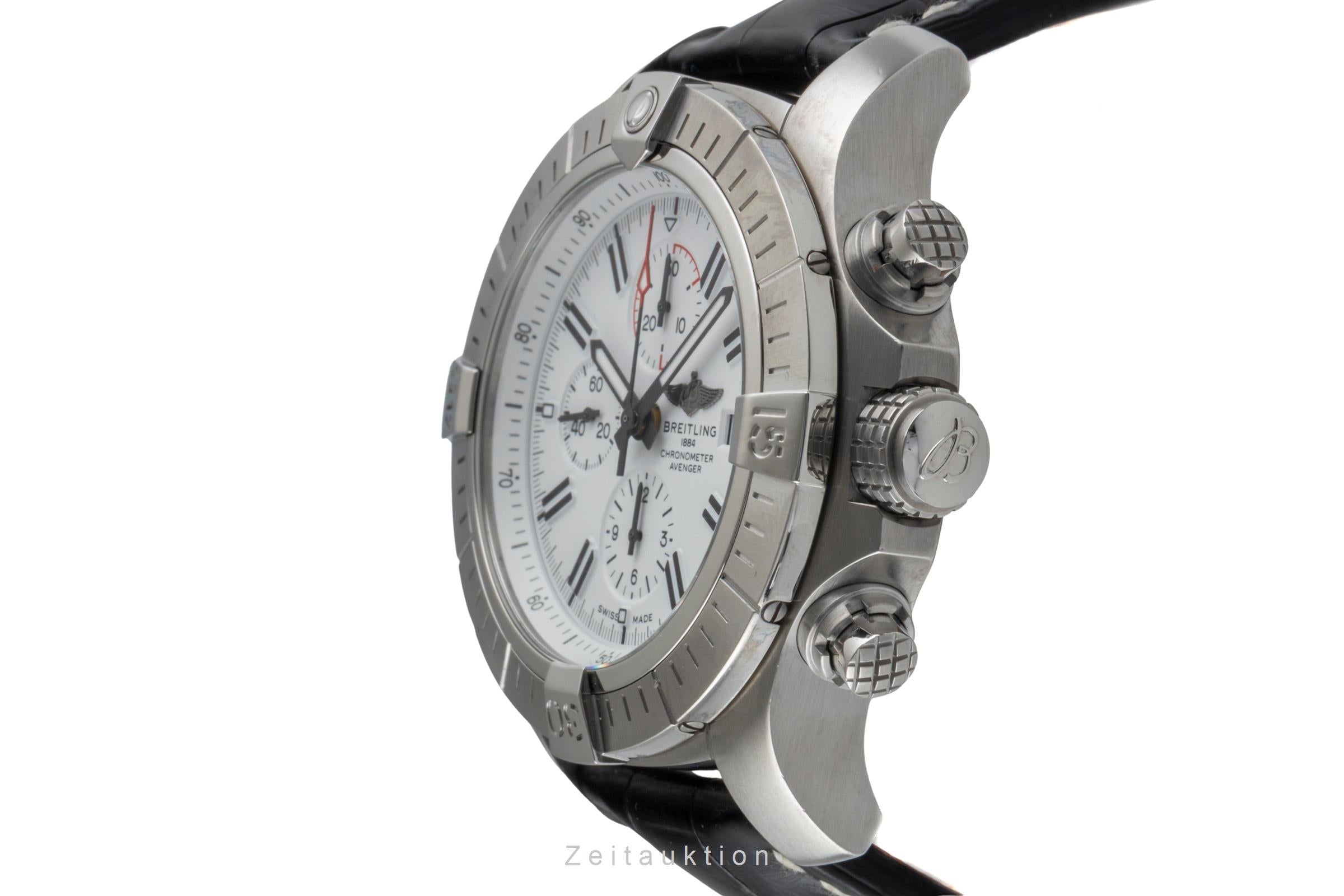 Breitling Super Avenger cronografo acciaio automatismo orologio da uomo A13375 Limited  [2600466]