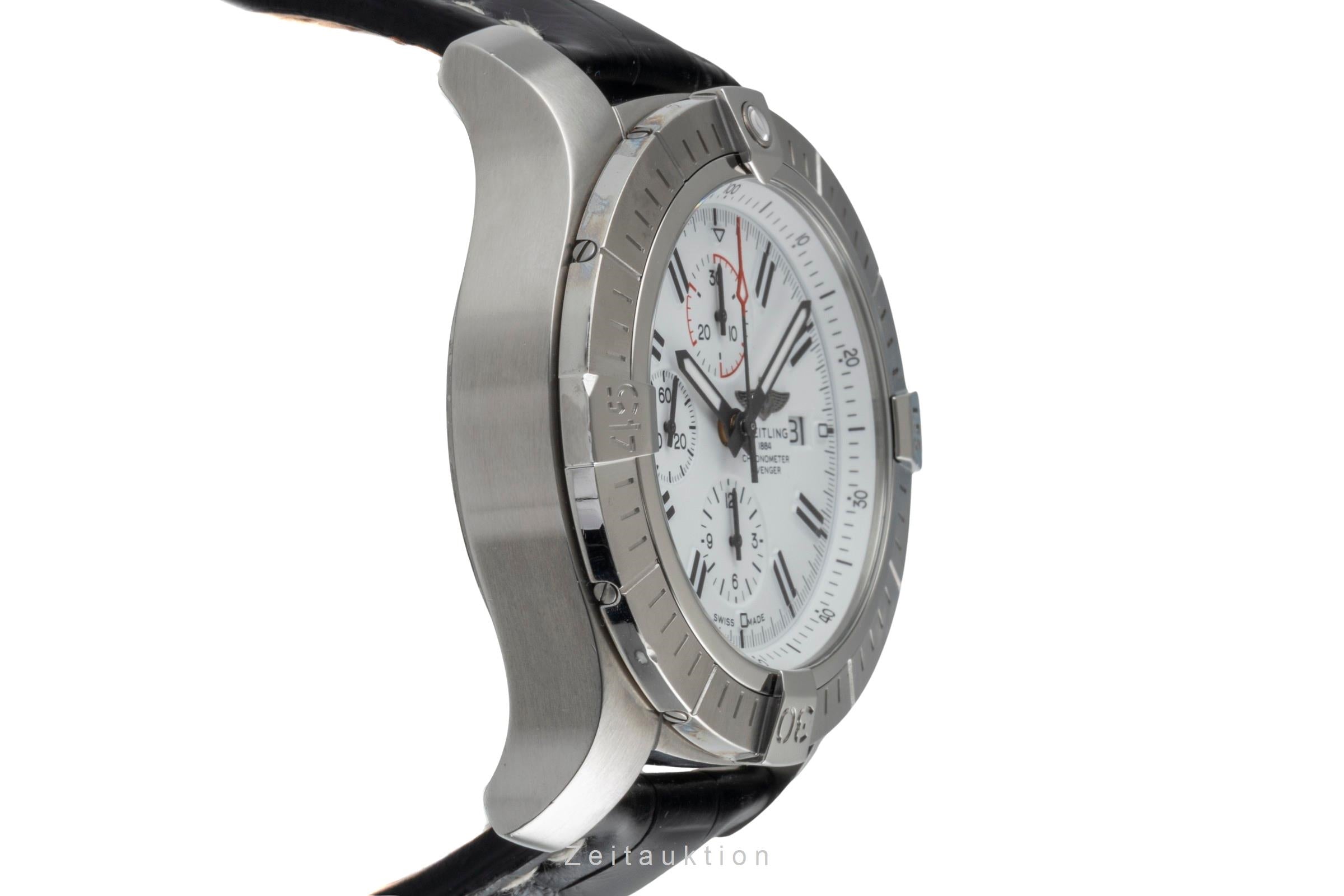 Breitling Super Avenger cronografo acciaio automatismo orologio da uomo A13375 Limited  [2600466]