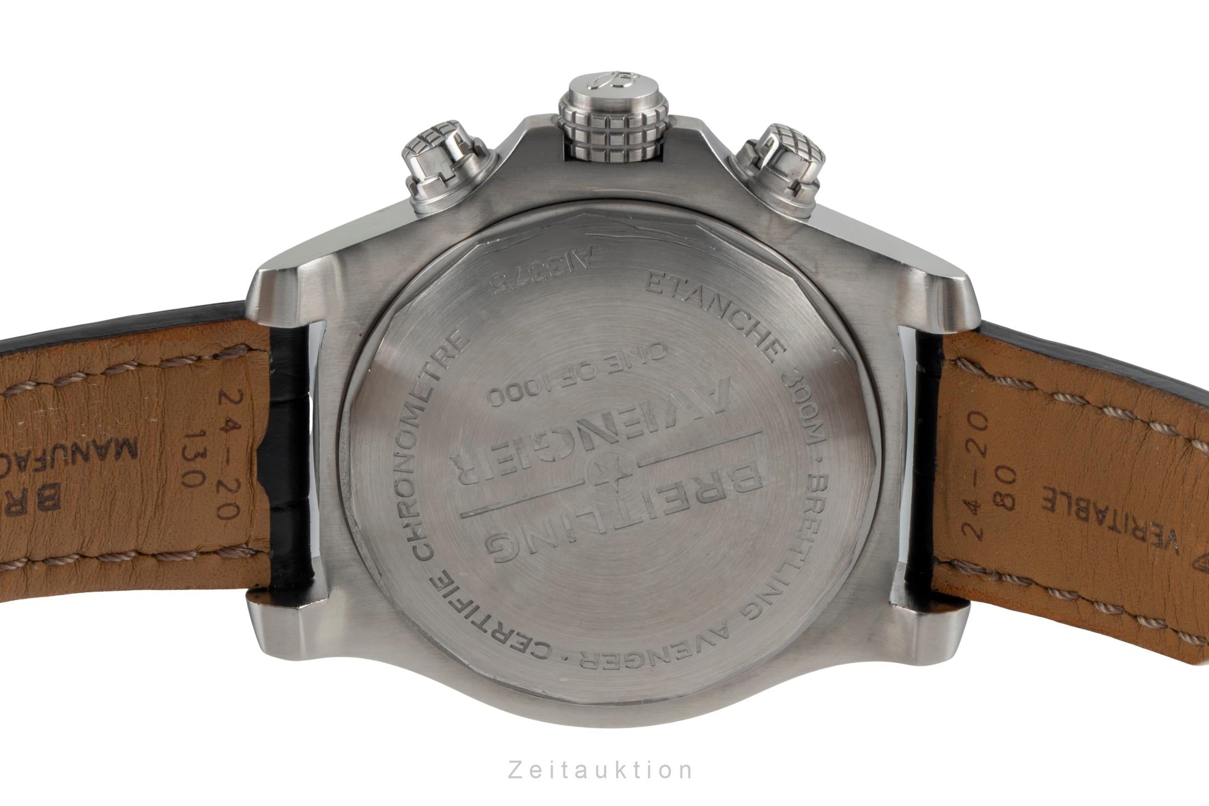 Breitling Super Avenger cronografo acciaio automatismo orologio da uomo A13375 Limited  [2600466]