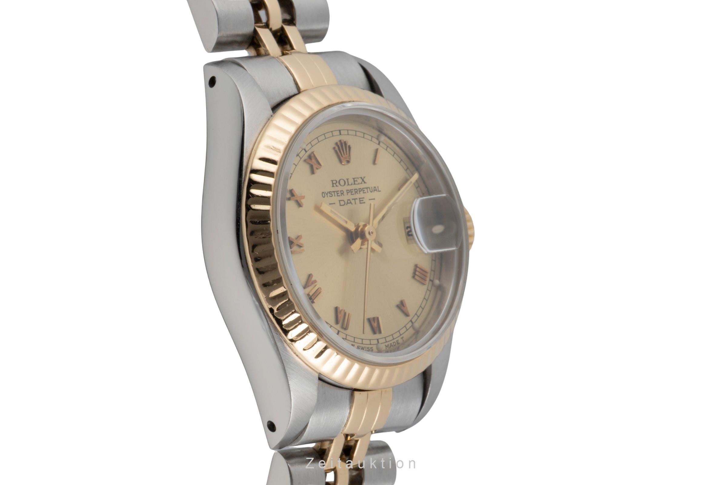 Rolex Lady Date steel / gold automatic women's watch 69173 Vintage  [2600467]