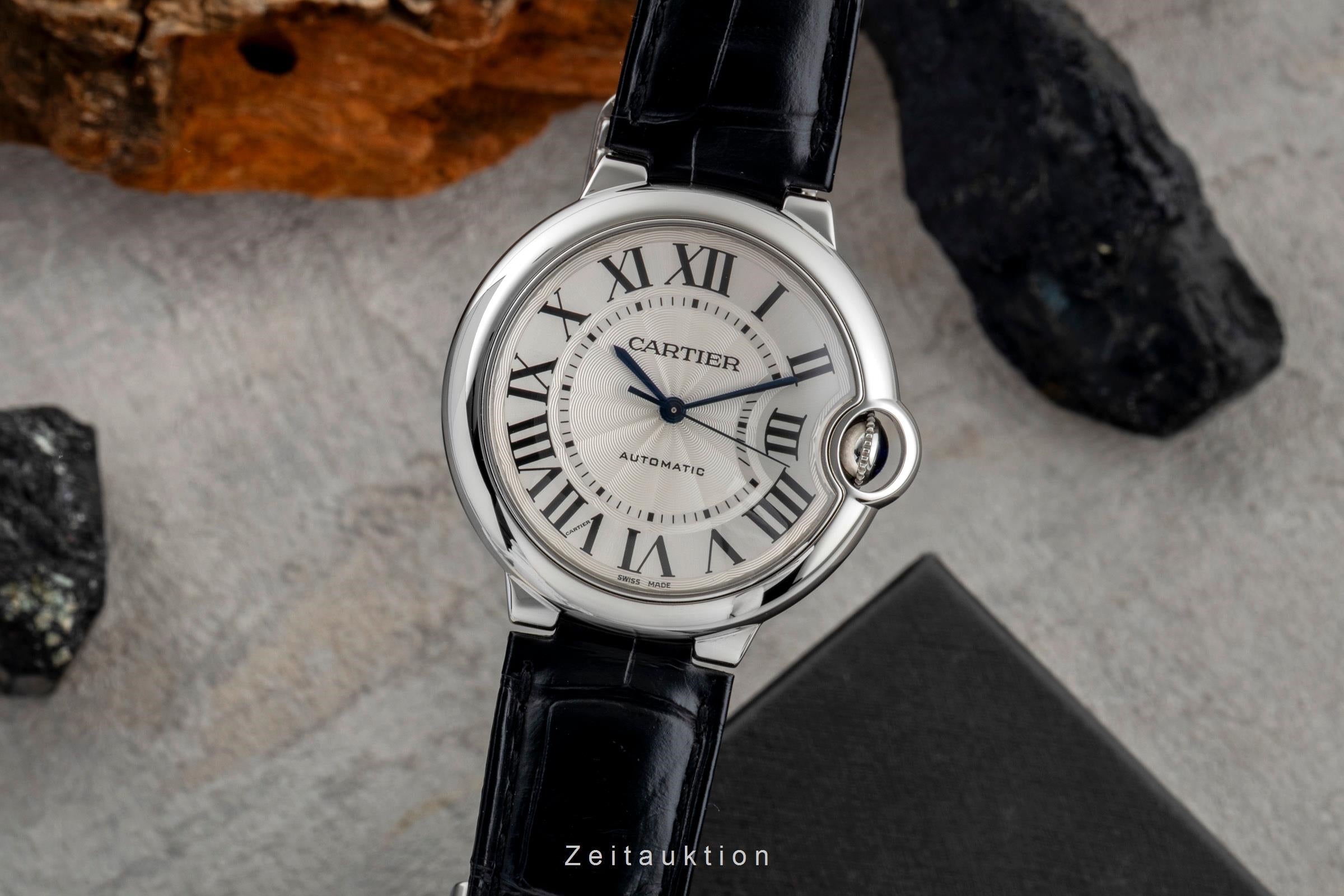 Cartier Ballon Bleu de Cartier acier automatique montre pour hommes W69017Z4 LP: 6500EUR  [2600470]