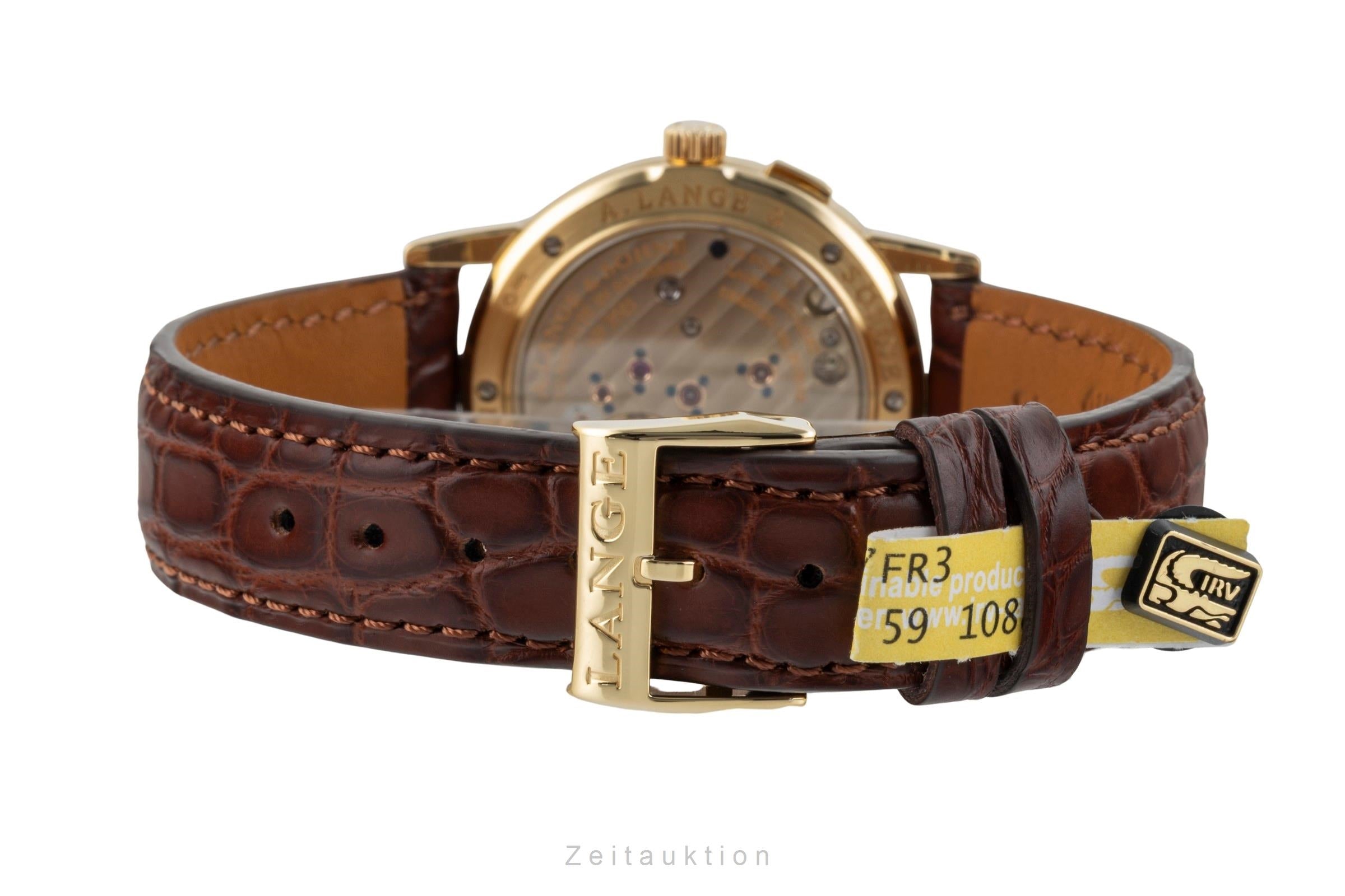 A. Lange & Söhne Saxonia Großdatum 18K (0,750) Gold Handaufzug 105.021 Box [2600472]