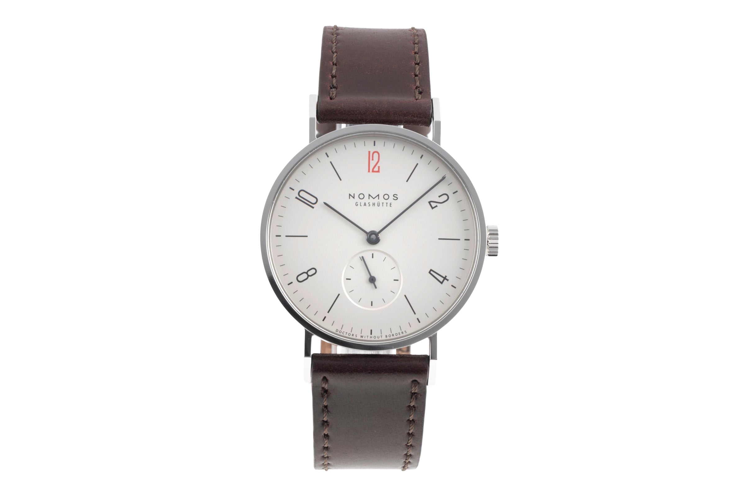 Nomos Tangente steel manual winding men's watch Tangente for Doctors without Borders Limited  [2600473]