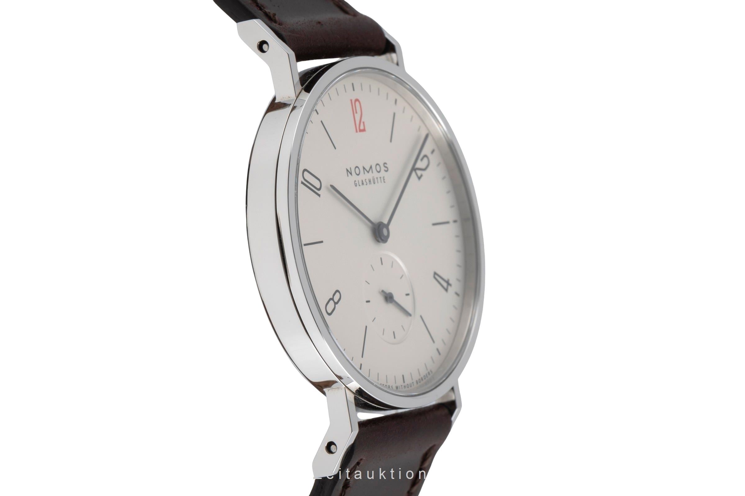 Nomos Tangente acero cuerda manual reloj para caballeros Tangente for Doctors without Borders Limited  [2600473]