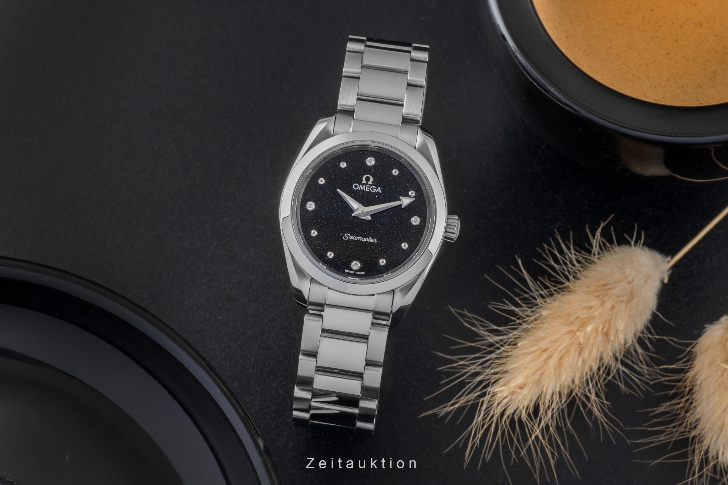 Omega Seamaster acciaio quarzo orologio da donna 220.10.28.60.51.001 LP: 3600EUR  [2600474]