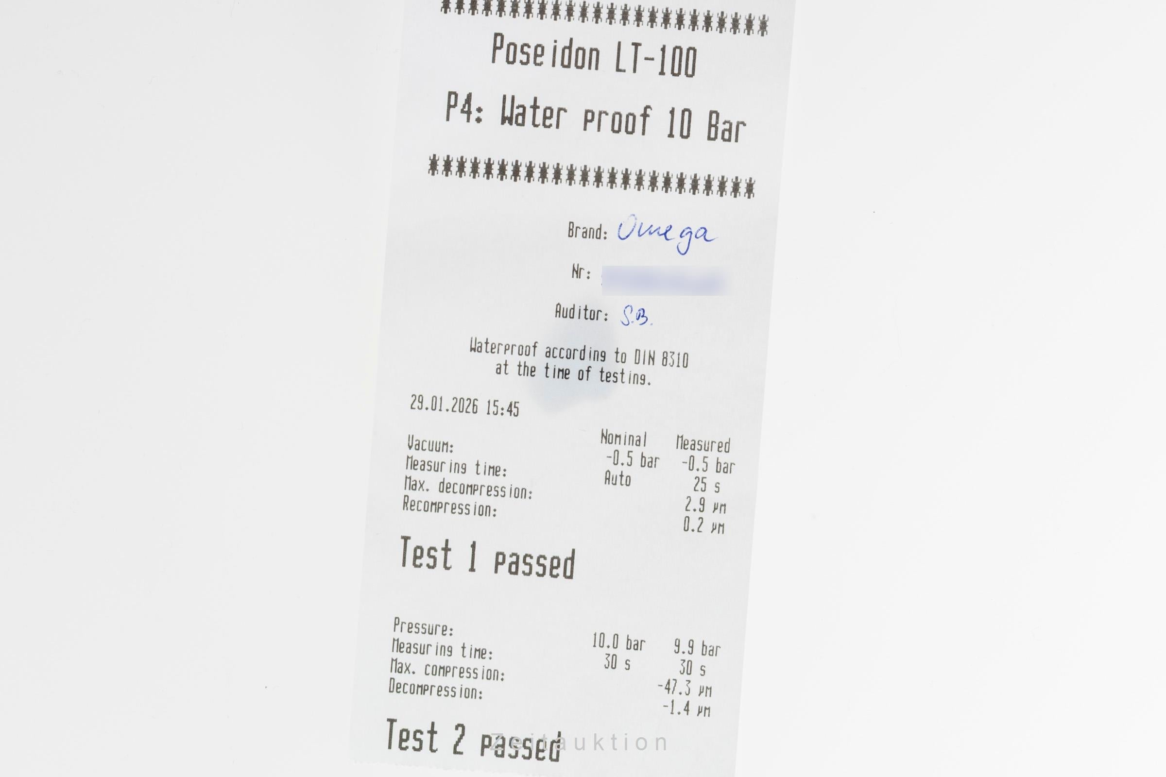 Omega Seamaster acciaio quarzo orologio da donna 220.10.28.60.51.001 LP: 3600EUR  [2600474]