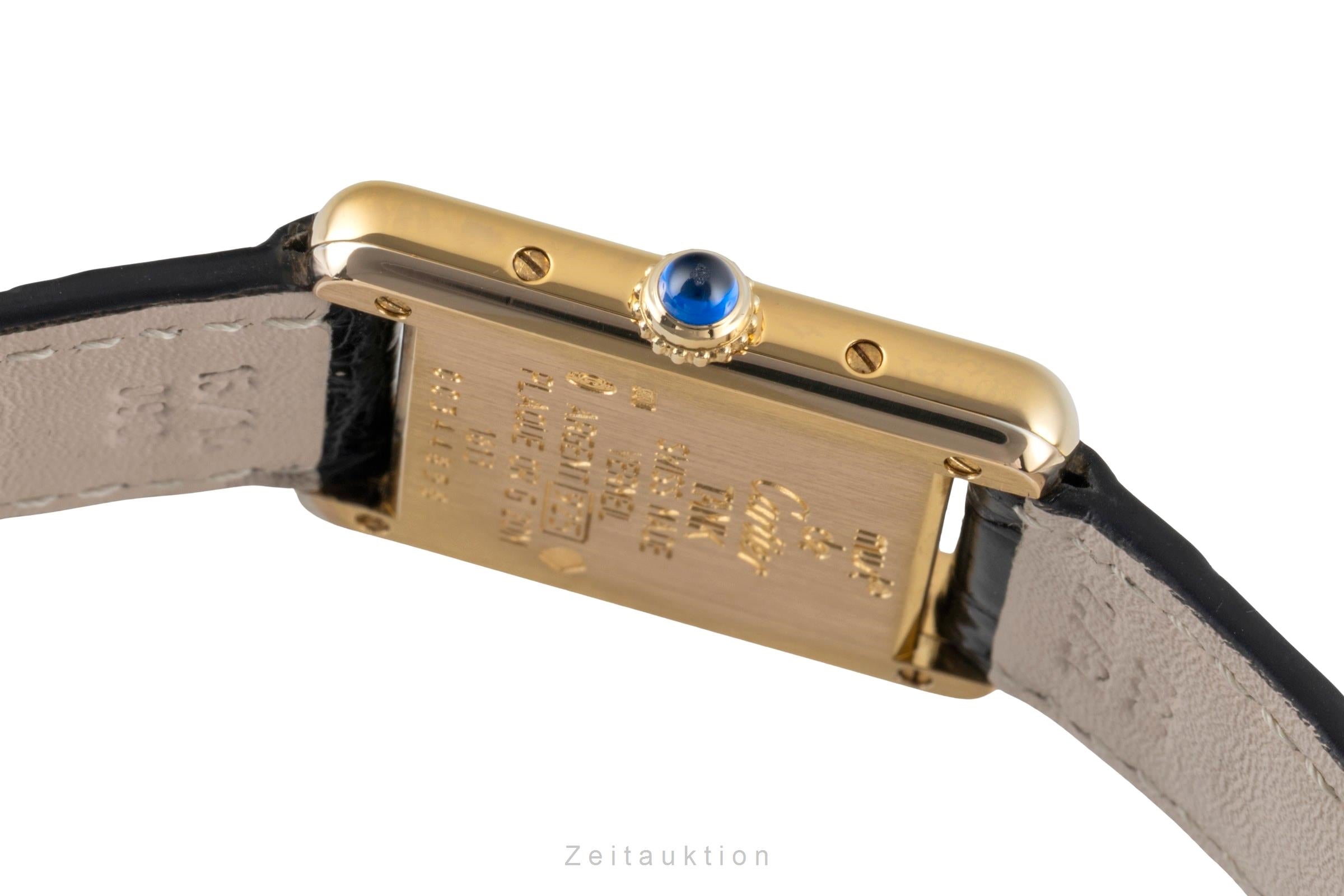 Cartier Tank silver-gilt quartz Kal. 057 Ref. W1009654 | 2600475