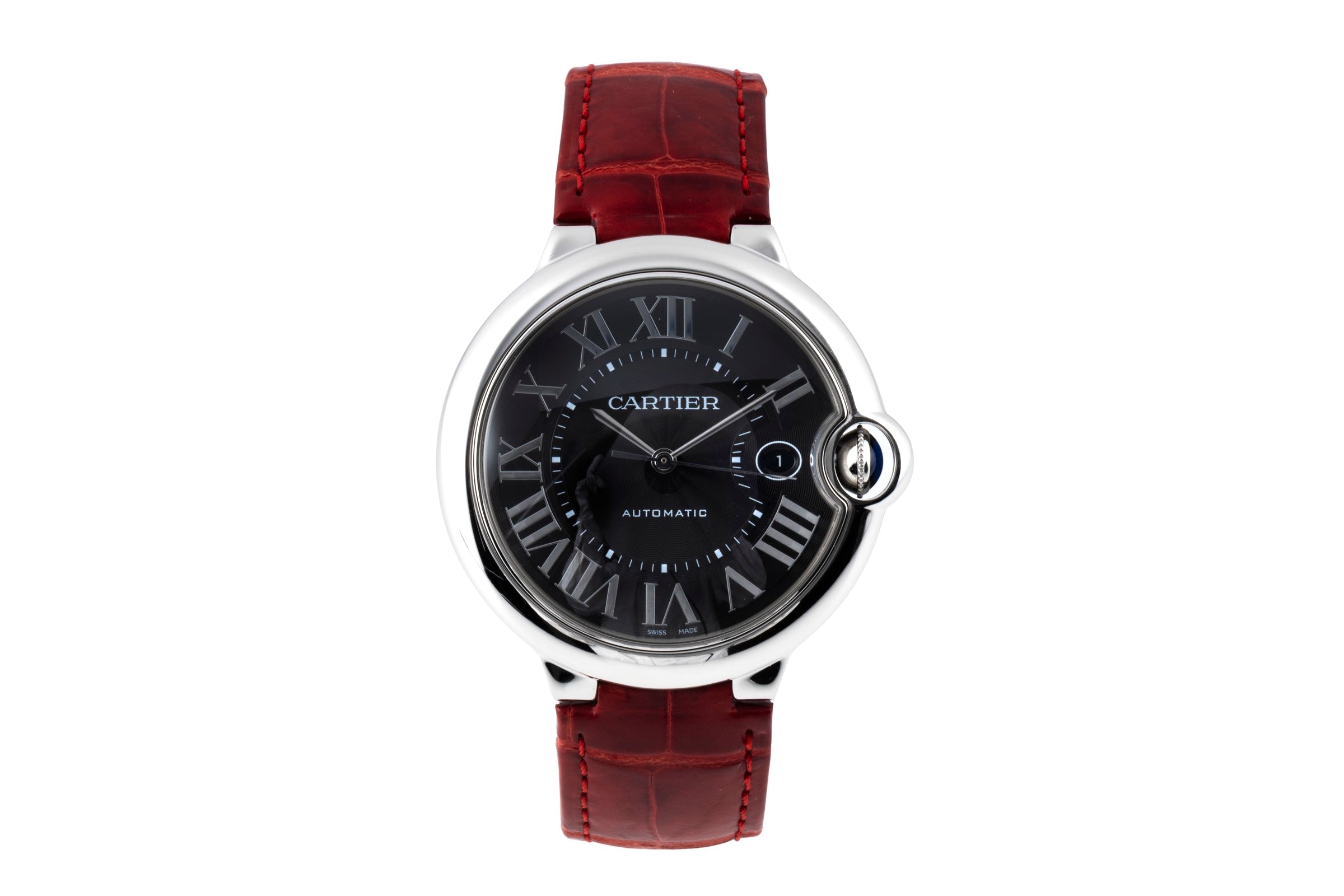 Cartier Ballon Bleu de Cartier steel automatic men's watch WSBB0003 LP: 7500EUR  [2600478]