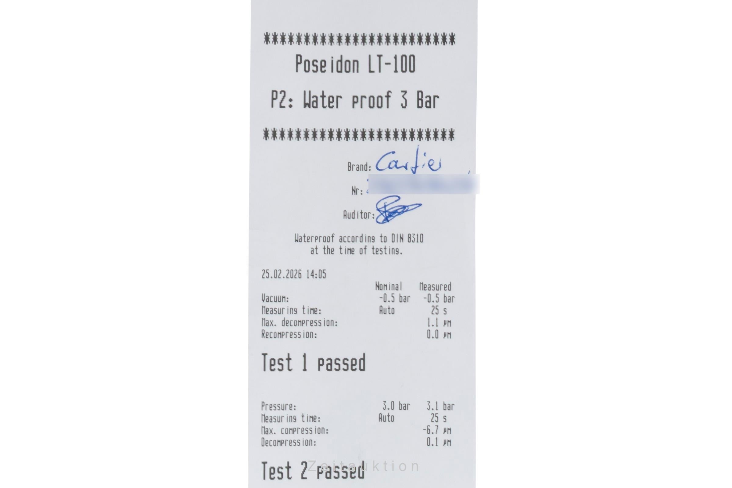 Cartier Ballon Bleu de Cartier steel automatic men's watch WSBB0003 LP: 7500EUR  [2600478]