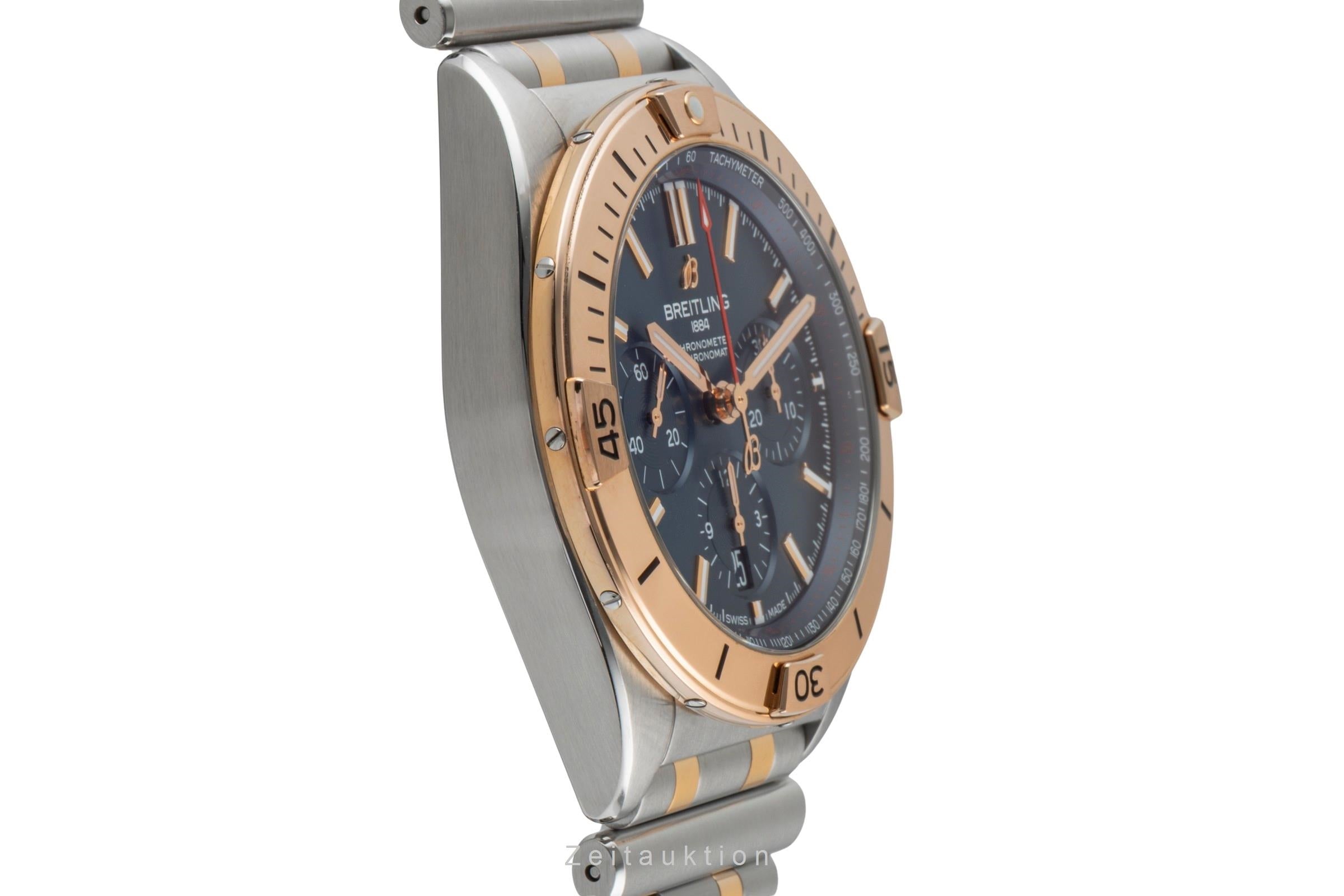 Breitling Chronomat chronographe acier / or  automatique montre pour hommes UB0134 LP: 14200EUR  [2600481]