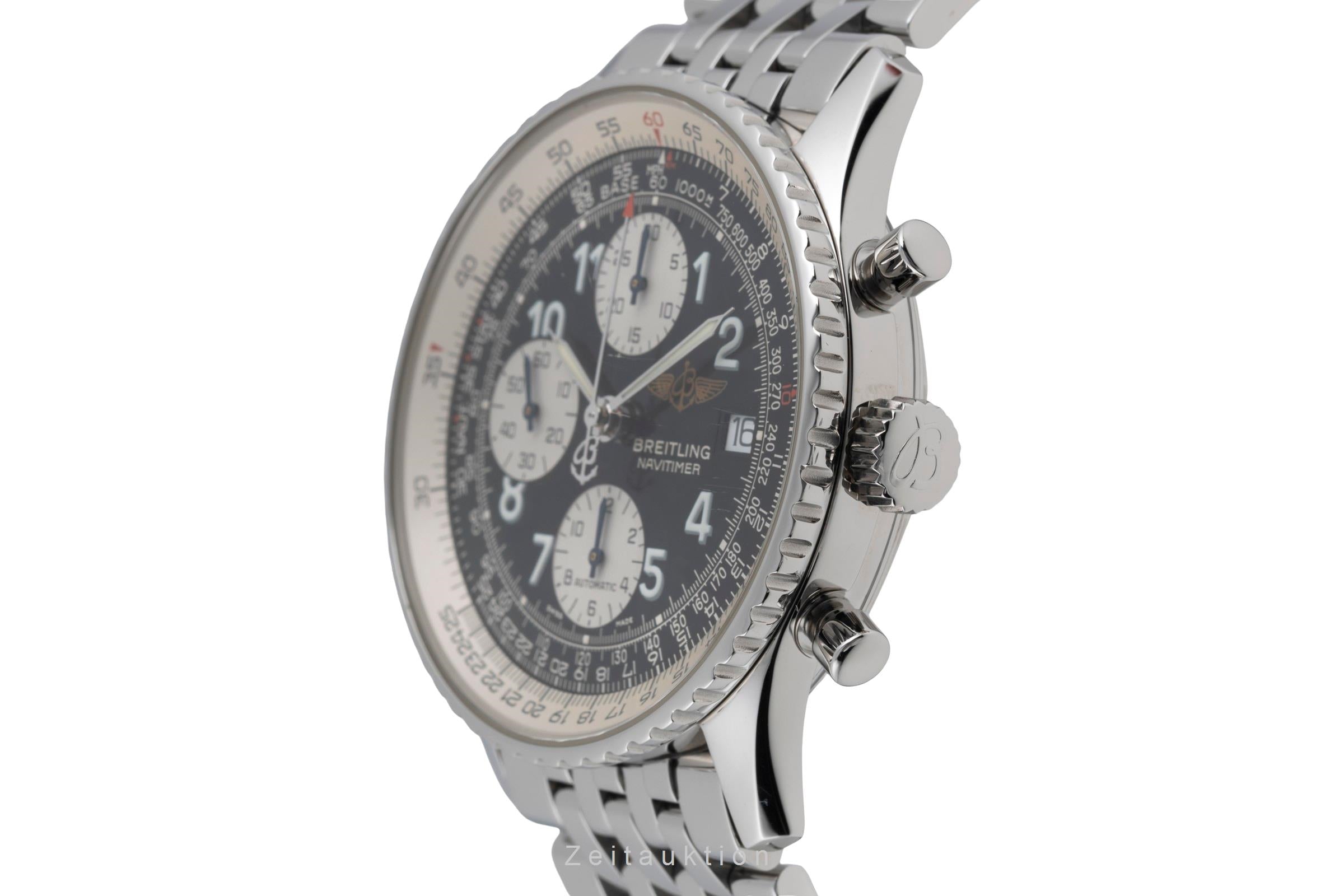 Breitling Old Navitimer chronograph steel automatic men's watch A13322 LP: 9850EUR  [2600482]