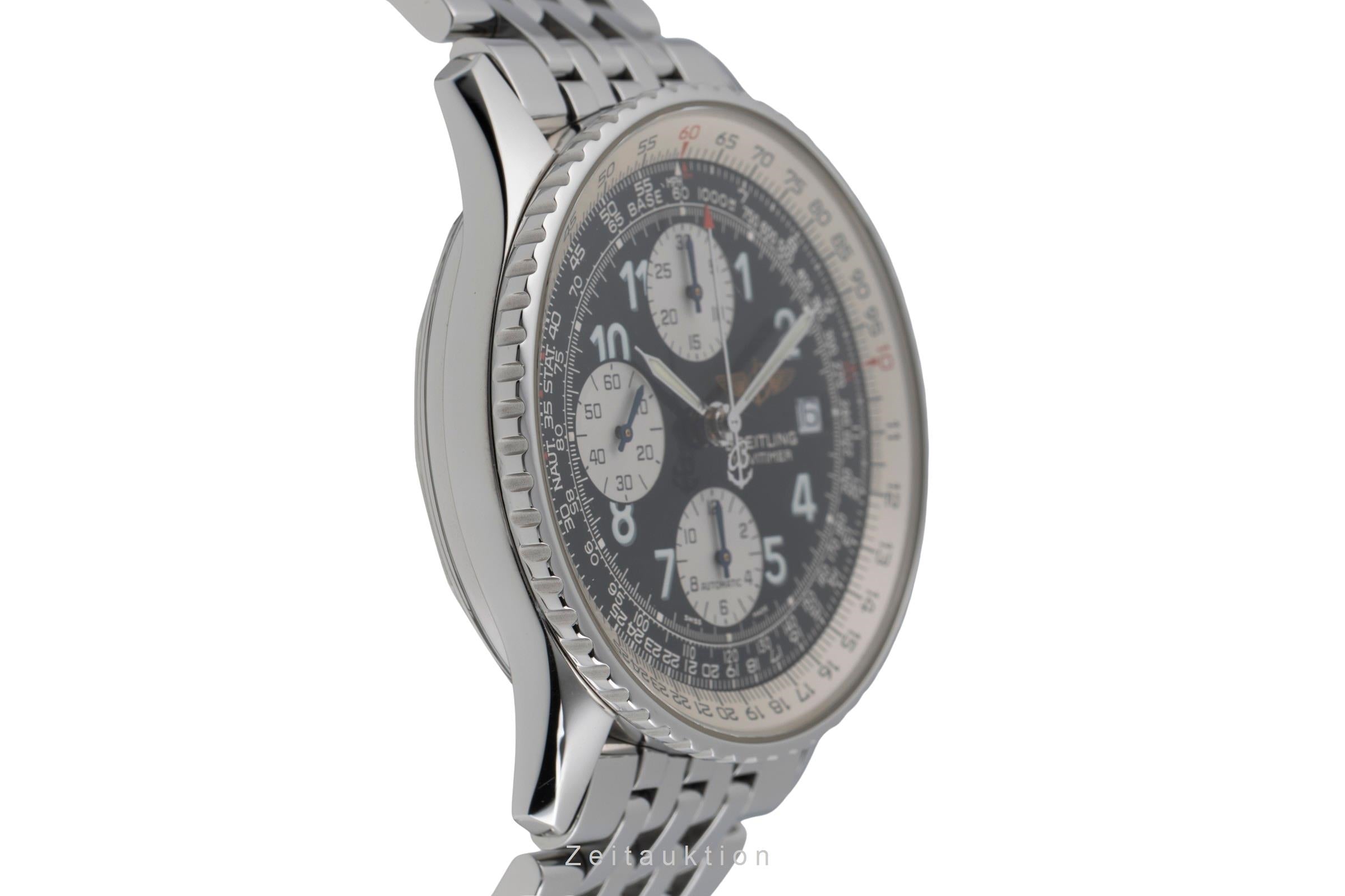 Breitling Old Navitimer chronograph steel automatic men's watch A13322 LP: 9850EUR  [2600482]
