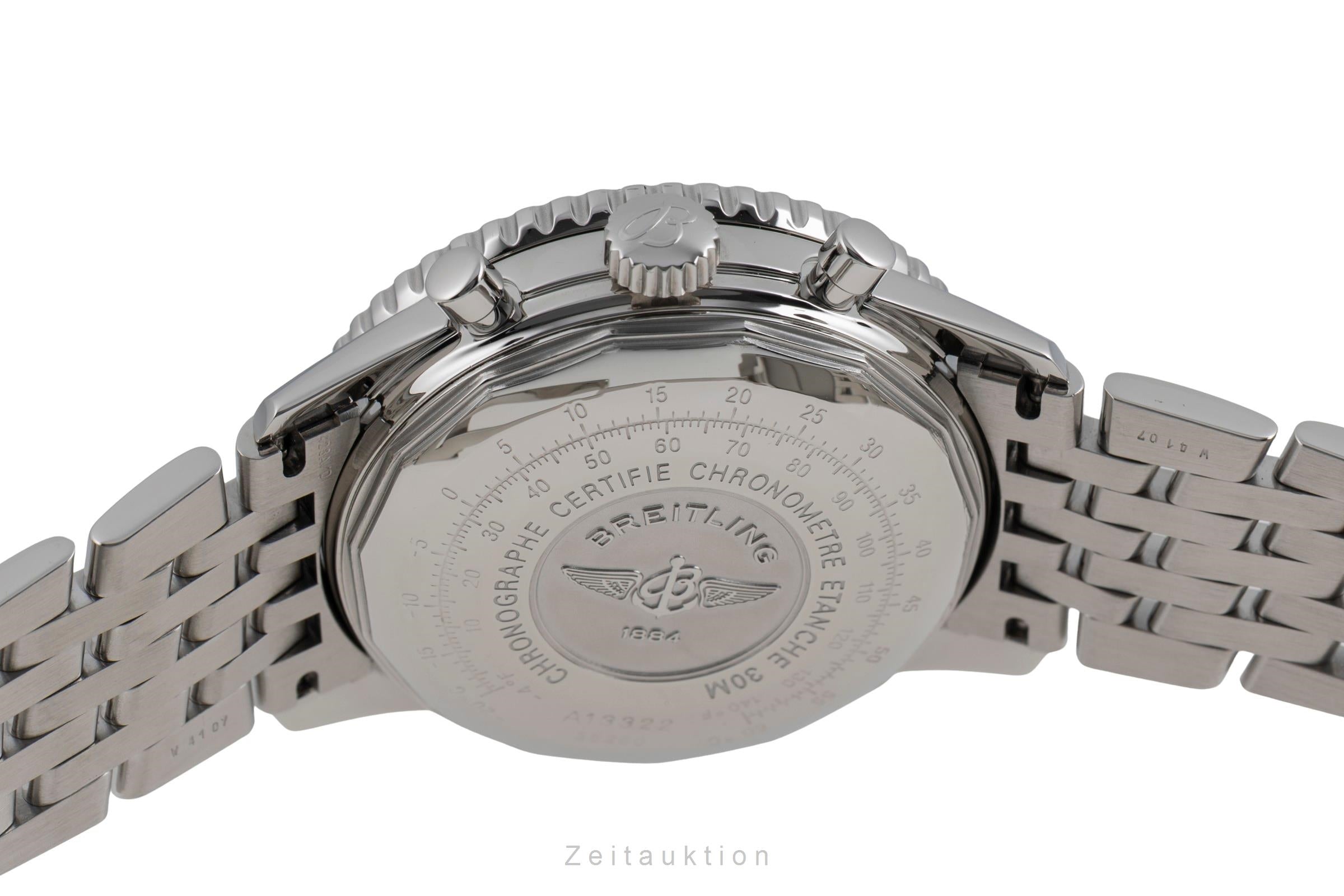 Breitling Old Navitimer chronograph steel automatic men's watch A13322 LP: 9850EUR  [2600482]