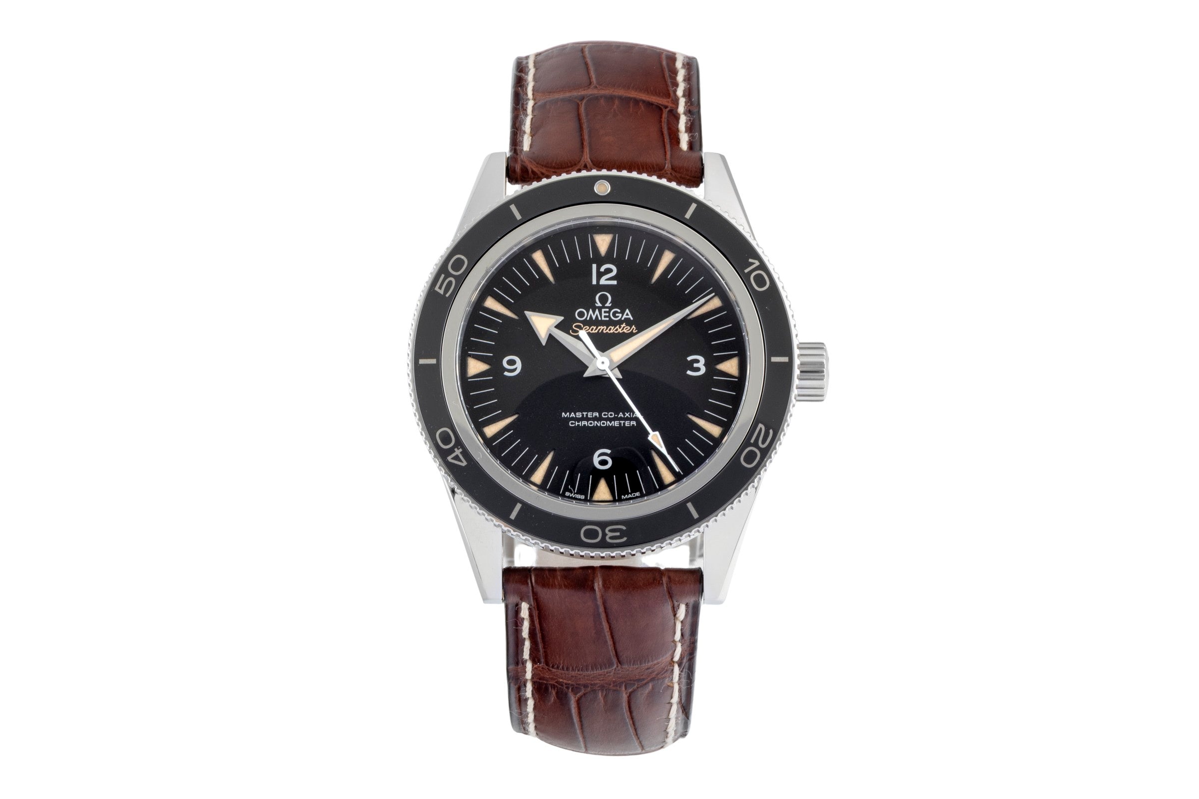 Omega Seamaster steel automatic men's watch 233.32.41.21.01.002 LP: 7300EUR  [2600486]