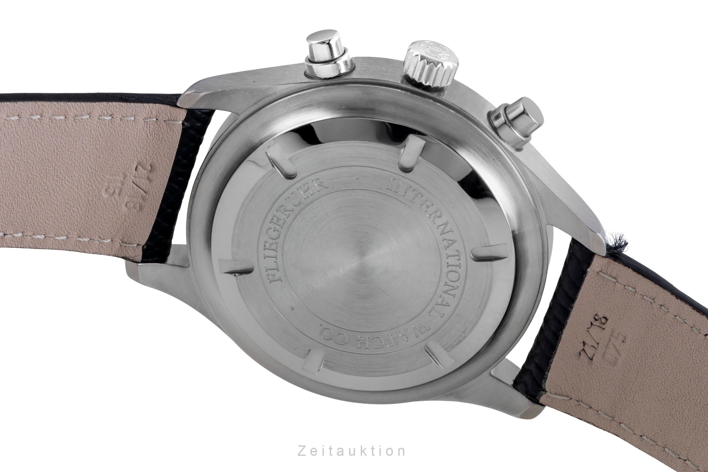 IWC Schaffhausen Fliegeruhr Chronograph Automatik Stahl Ref. IW371701 VP: 7800 € [2600490]