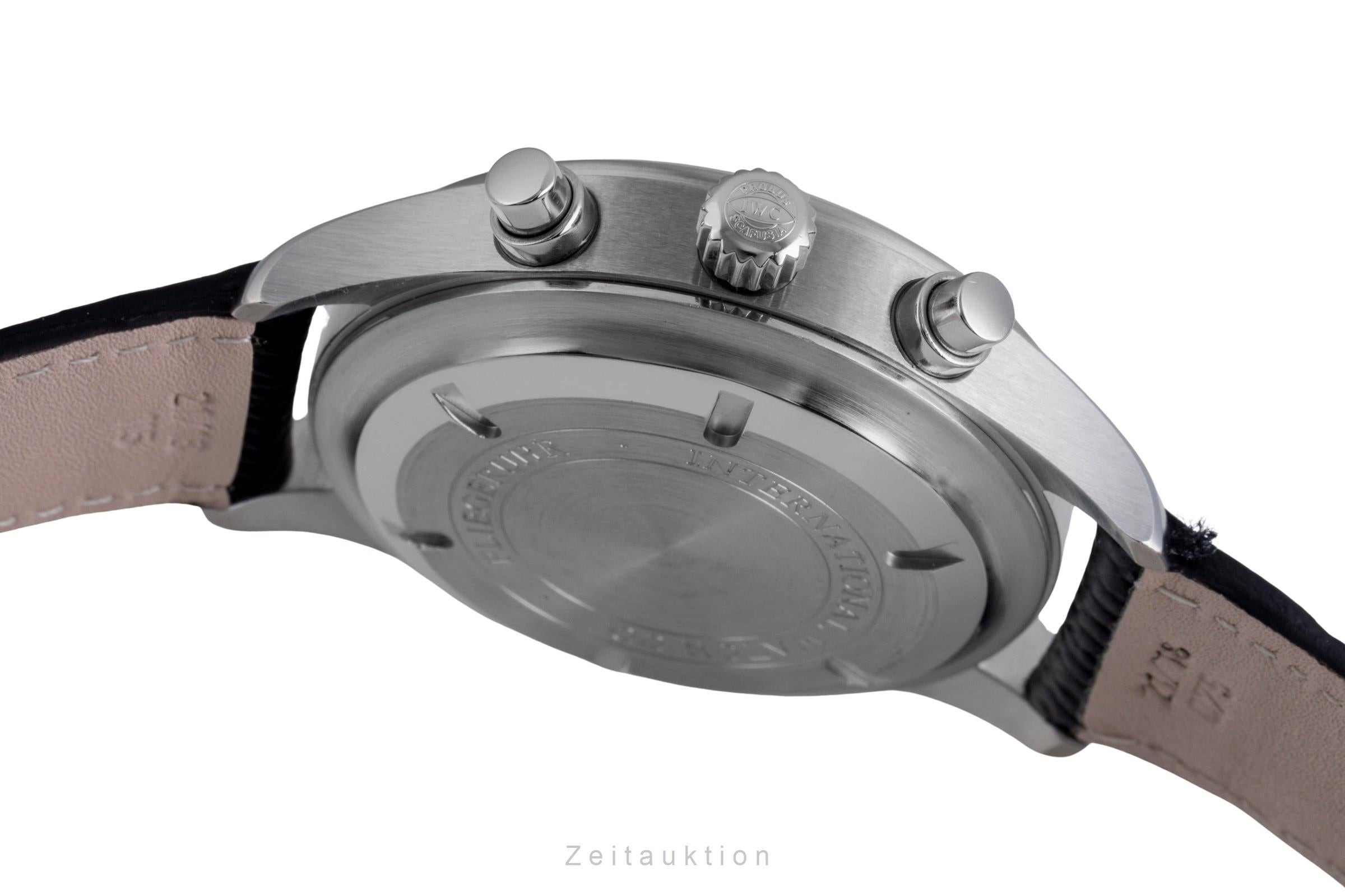 IWC Schaffhausen Fliegeruhr Chronograph Automatik Stahl Ref. IW371701 VP: 7800 € [2600490]