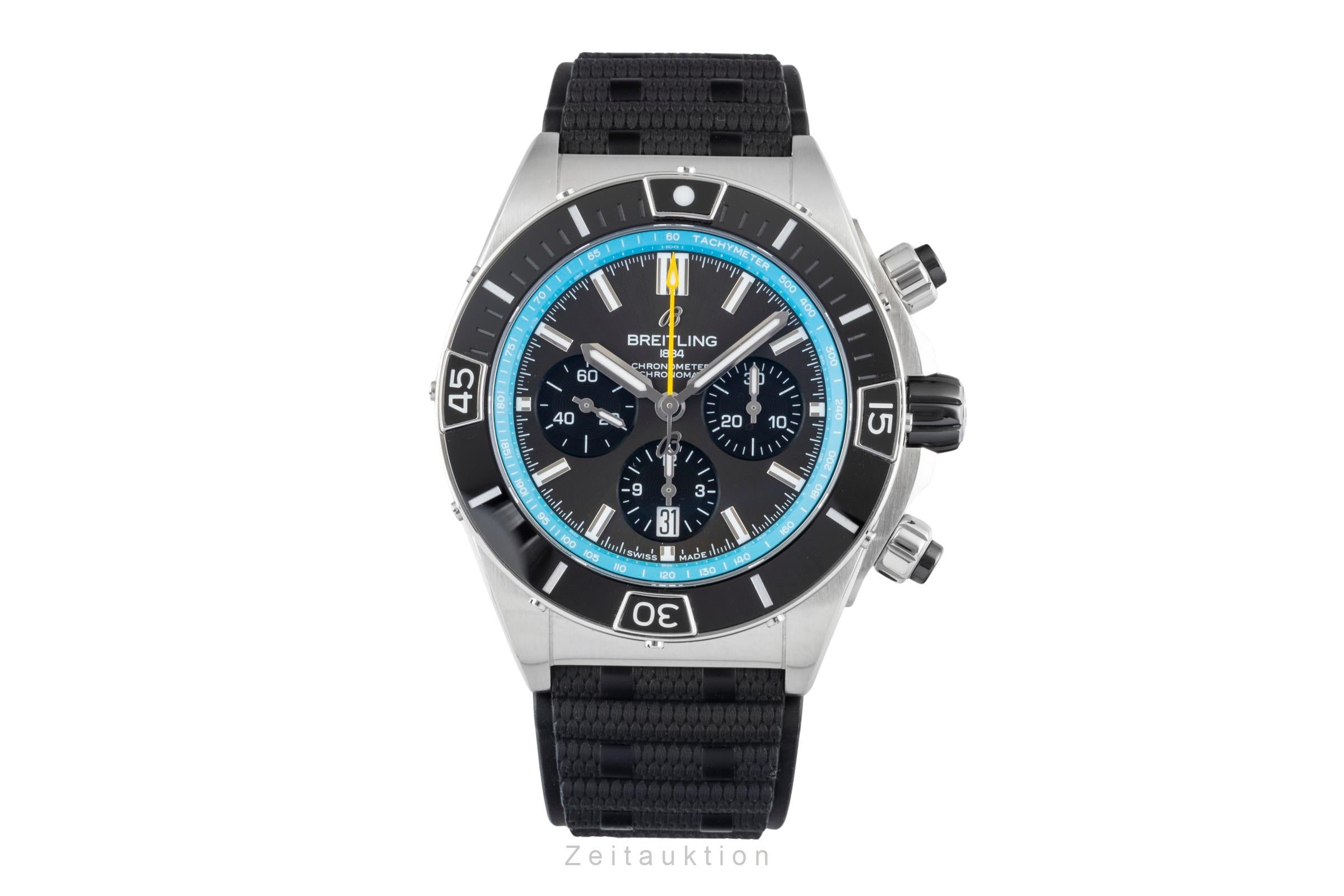 Breitling Super Chronomat B01 44 Rüschenbeck Edition Ref. AB01366A1B1S1 B&P [2600493]