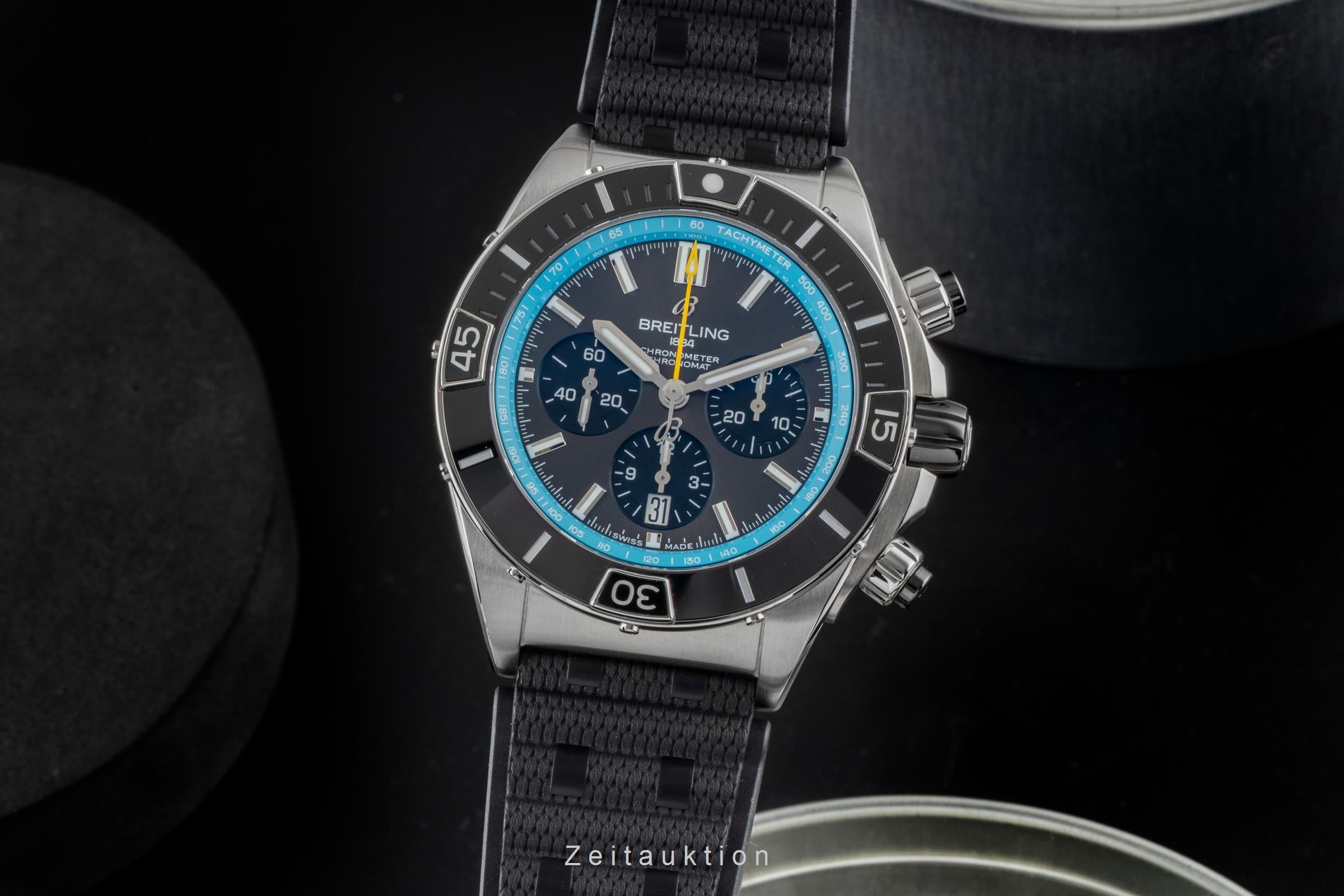 Breitling Chronomat chronograph steel automatic Kal. B01 Ref