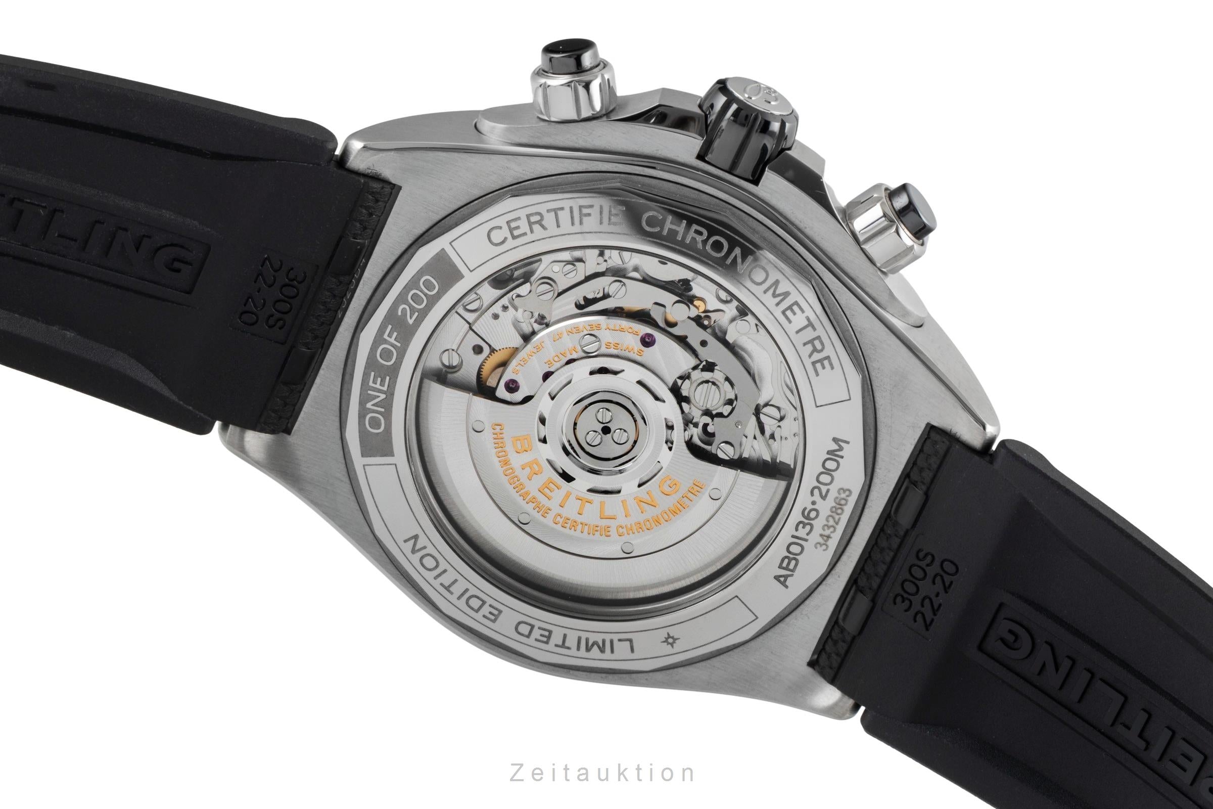 Breitling Super Chronomat B01 44 Rüschenbeck Edition Ref. AB01366A1B1S1 B&P [2600493]